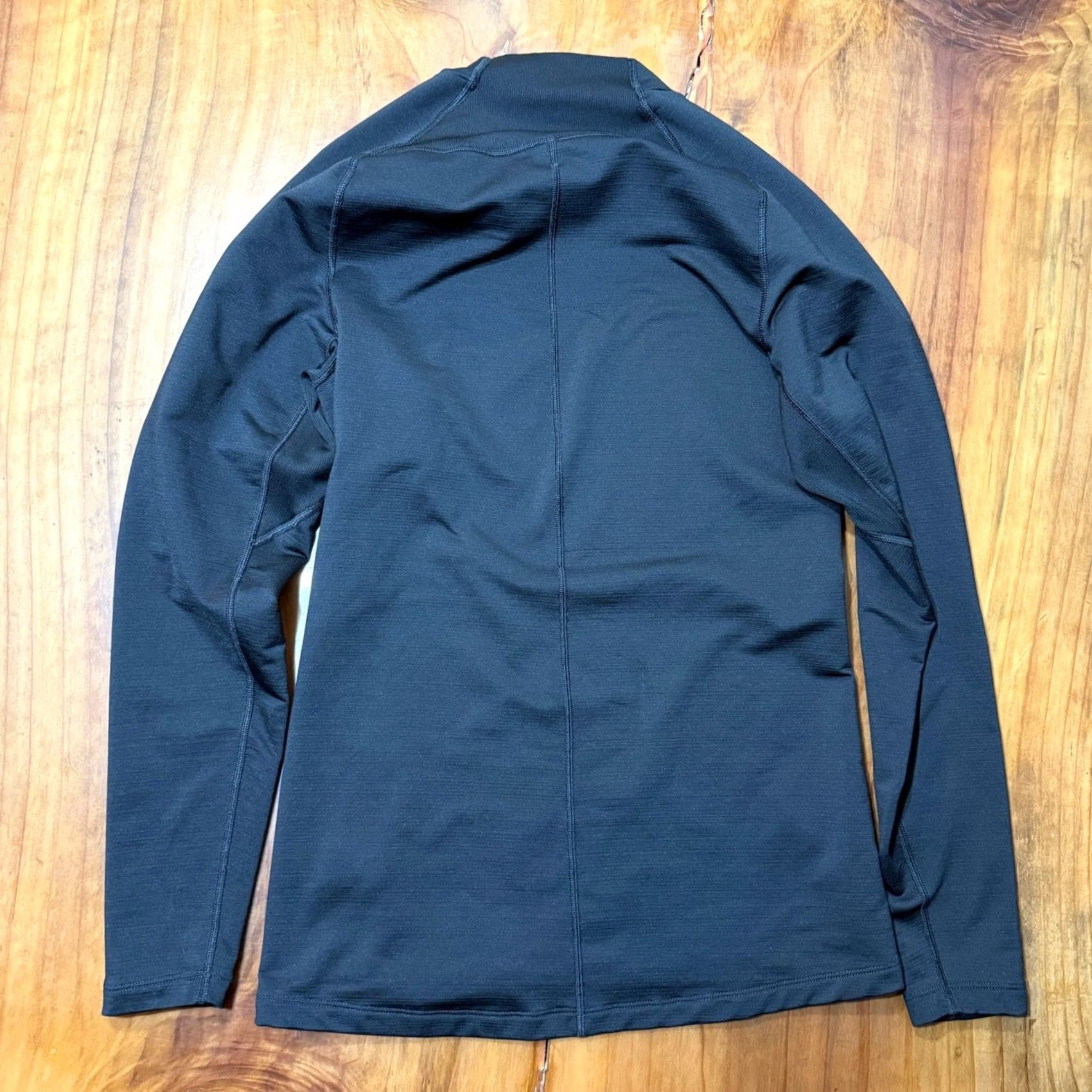 Nike Nike PRO Warm Men's Shirt Small Dri-Fit Long Sleeve Crew Mock Neck Fleece Lined Black 34 Chest, 27.5 Length Sports Active Athletic Shirt Mens Size US S / EU 44-46 / 1 - 5 Thumbnail