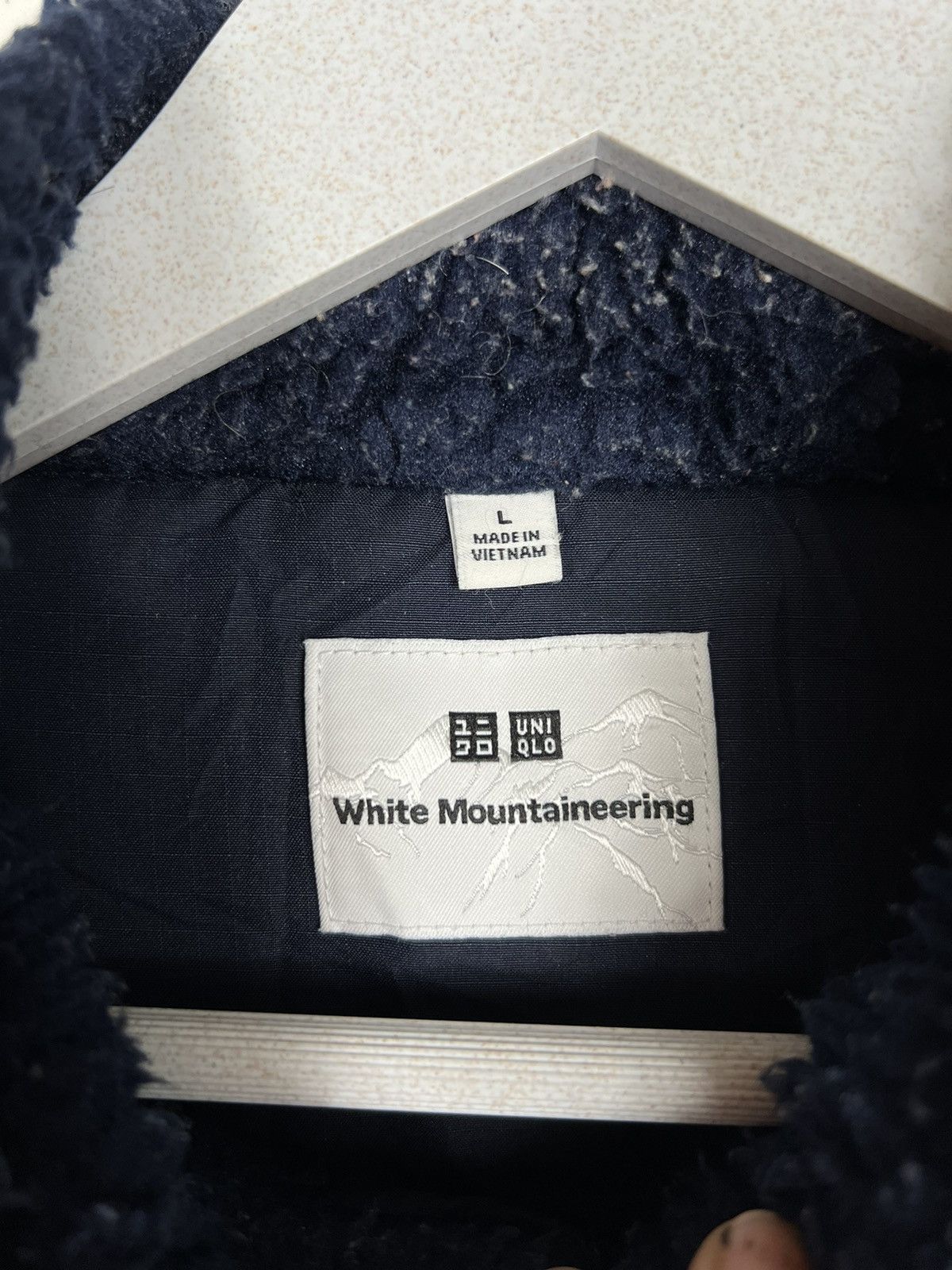 White Mountaineering 🔥 WHITE MOUNTAINEERING UNIQLO ANORAK BOA FLEECE Size US L / EU 52-54 / 3 - 10 Thumbnail