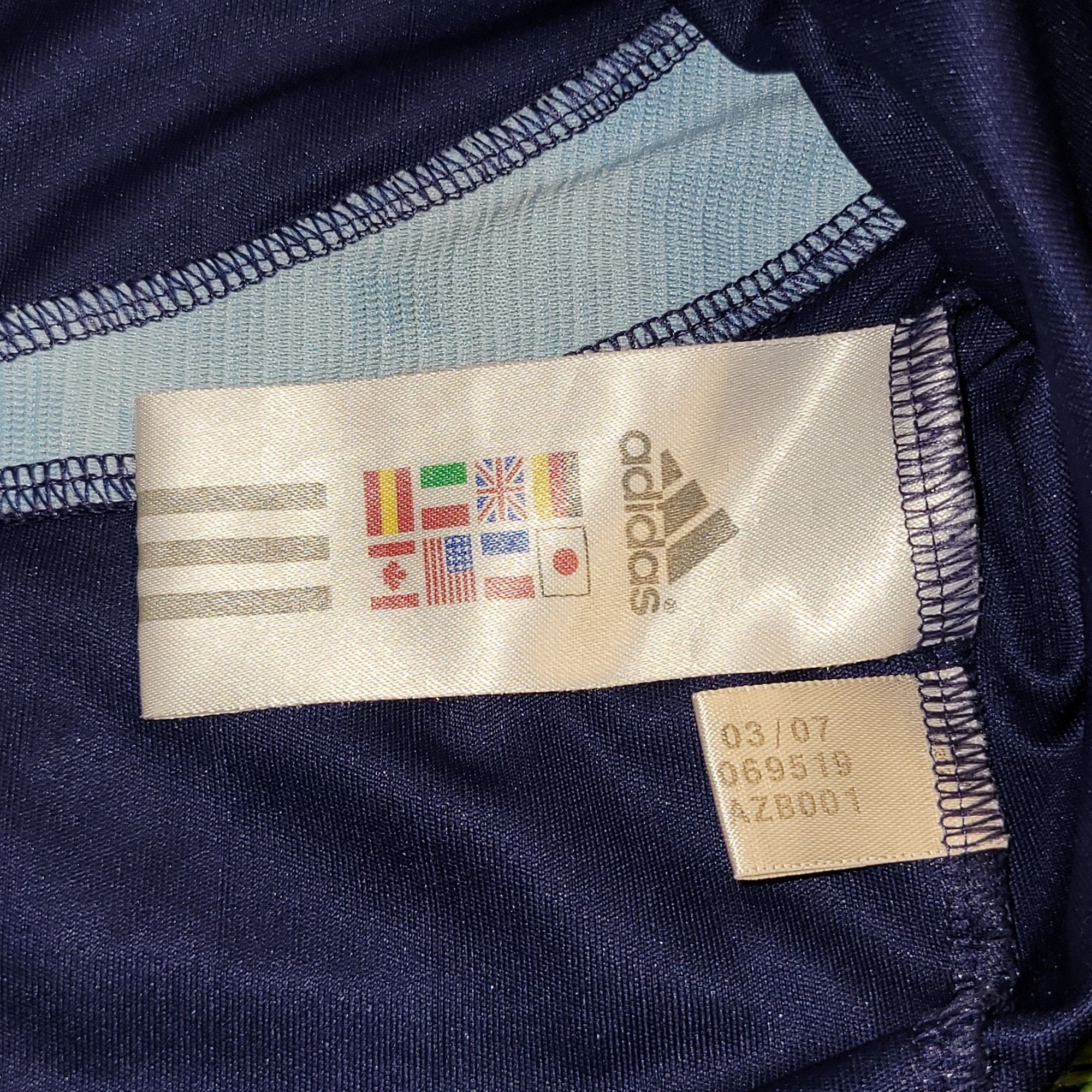 Adidas Messi Argentina 2006 WORLD CUP Away Soccer Jersey Shirt M Size US M / EU 48-50 / 2 - 7 Thumbnail
