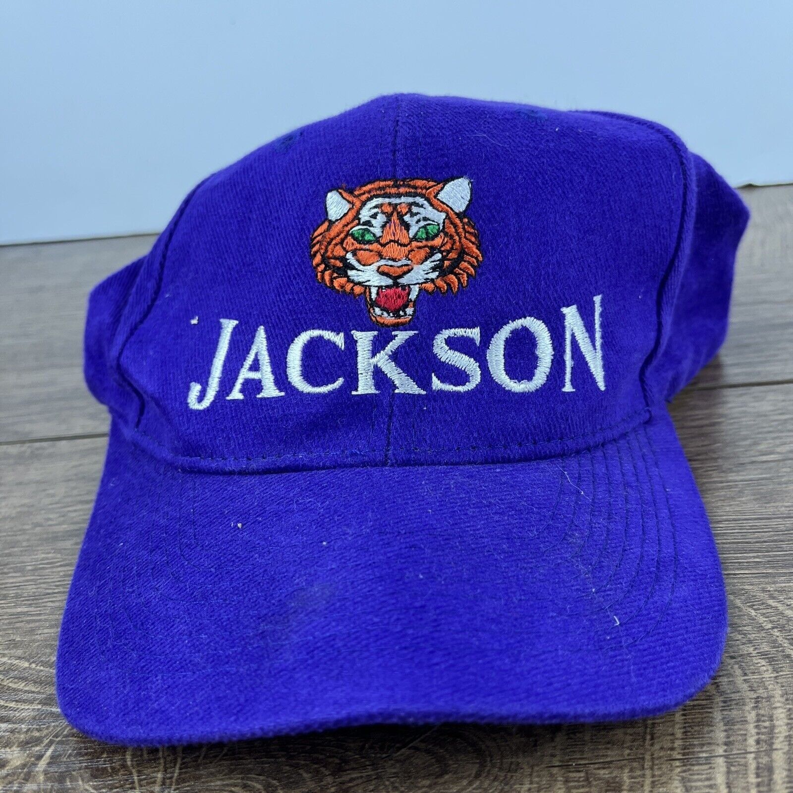 Other Jackson Tigers Hat Jackson Purple Hat Adjustable Adult Size Size ONE SIZE - 2 Thumbnail