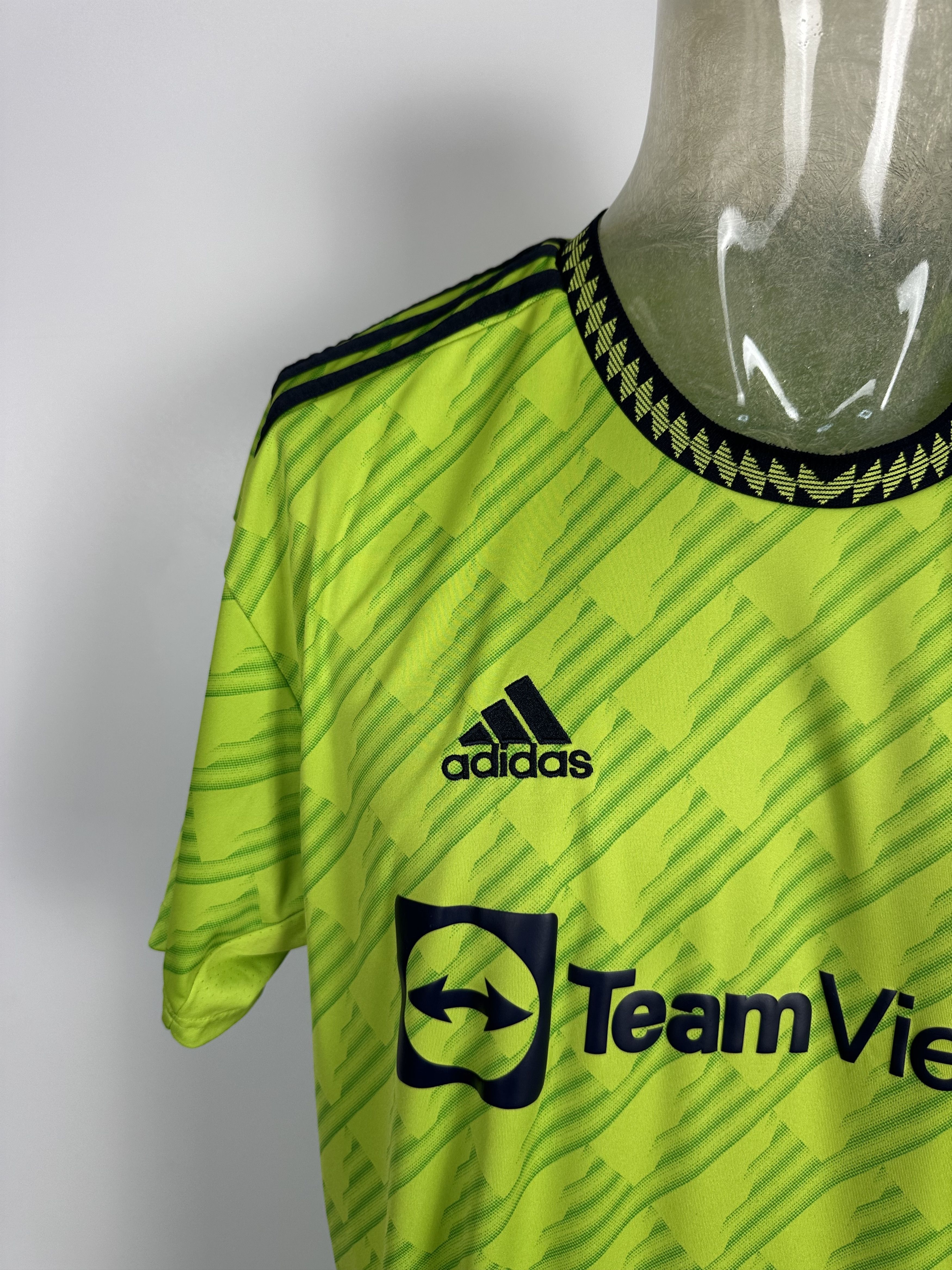 Adidas Manchester United 2022 23 Third Football Shirt Soccer Jersey Size US XL / EU 56 / 4 - 3 Thumbnail