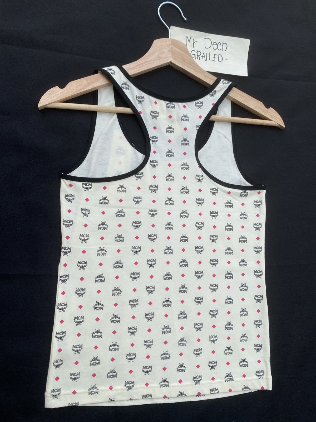 MCM Rare MCM Logos Sleeveless Top Size M / US 6-8 / IT 42-44 - 14 Thumbnail