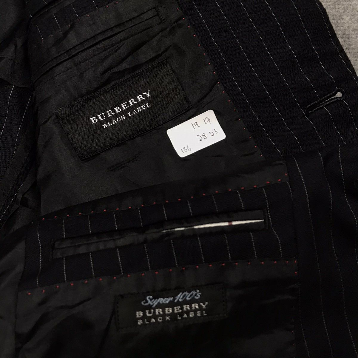 Burberry × Japanese Brand Burberry striped wool Blazer coat jacket Size US M / EU 48-50 / 2 - 12 Thumbnail