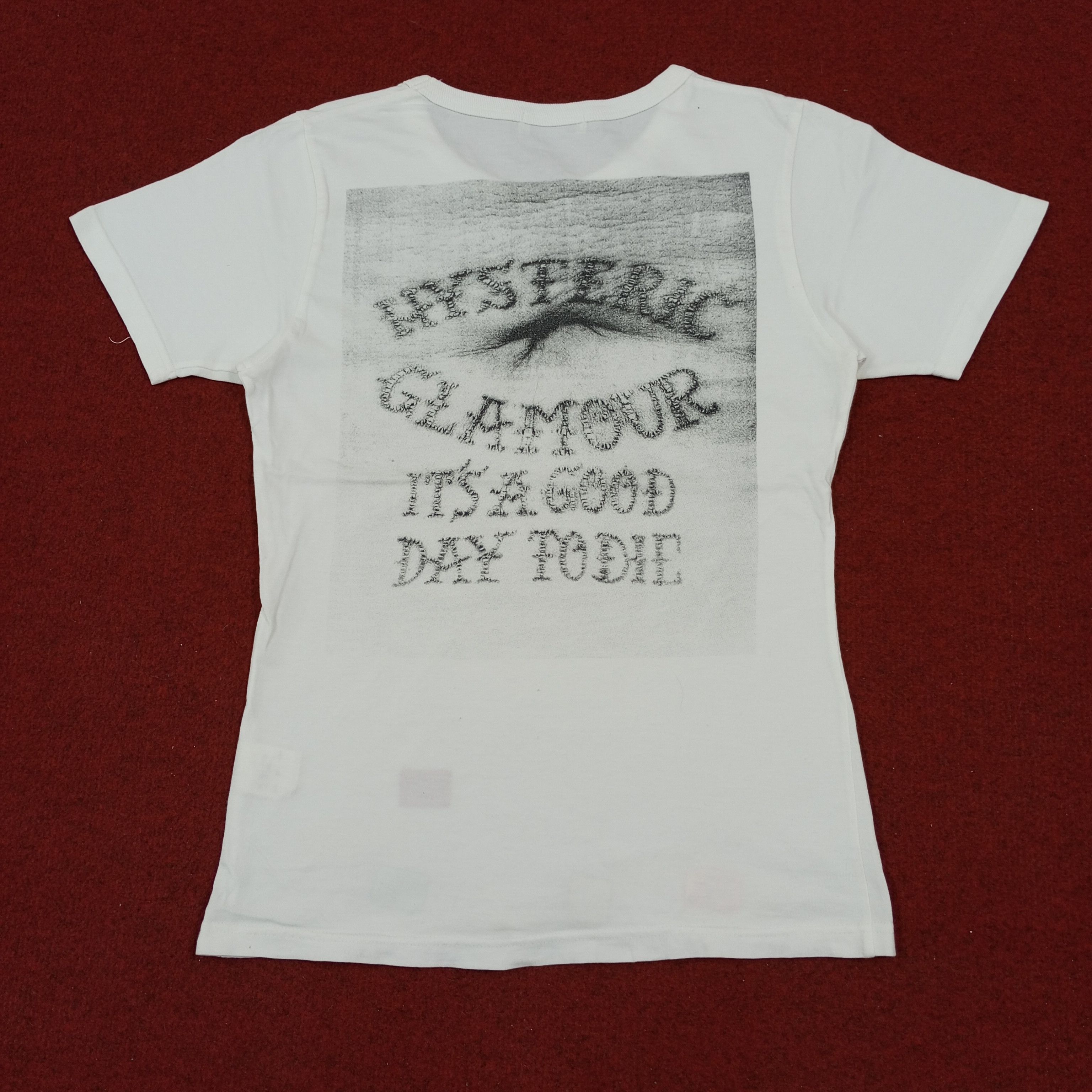 Hysteric Glamour Hysteric Glamour Japanese Brand Backprint Tshirt Size US XS / EU 42 / 0 - 1 Thumbnail