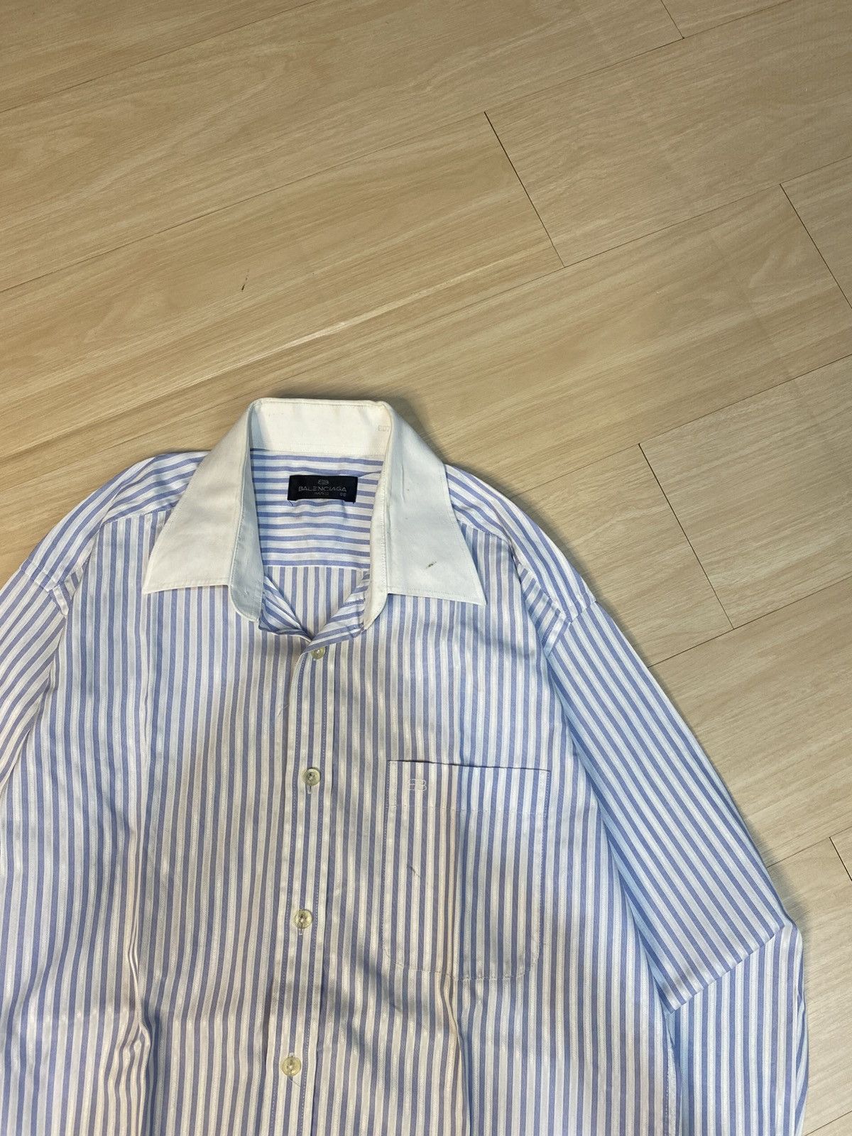 Balenciaga Vintage Balenciaga Button ups Shirt Size US M / EU 48-50 / 2 - 4 Thumbnail