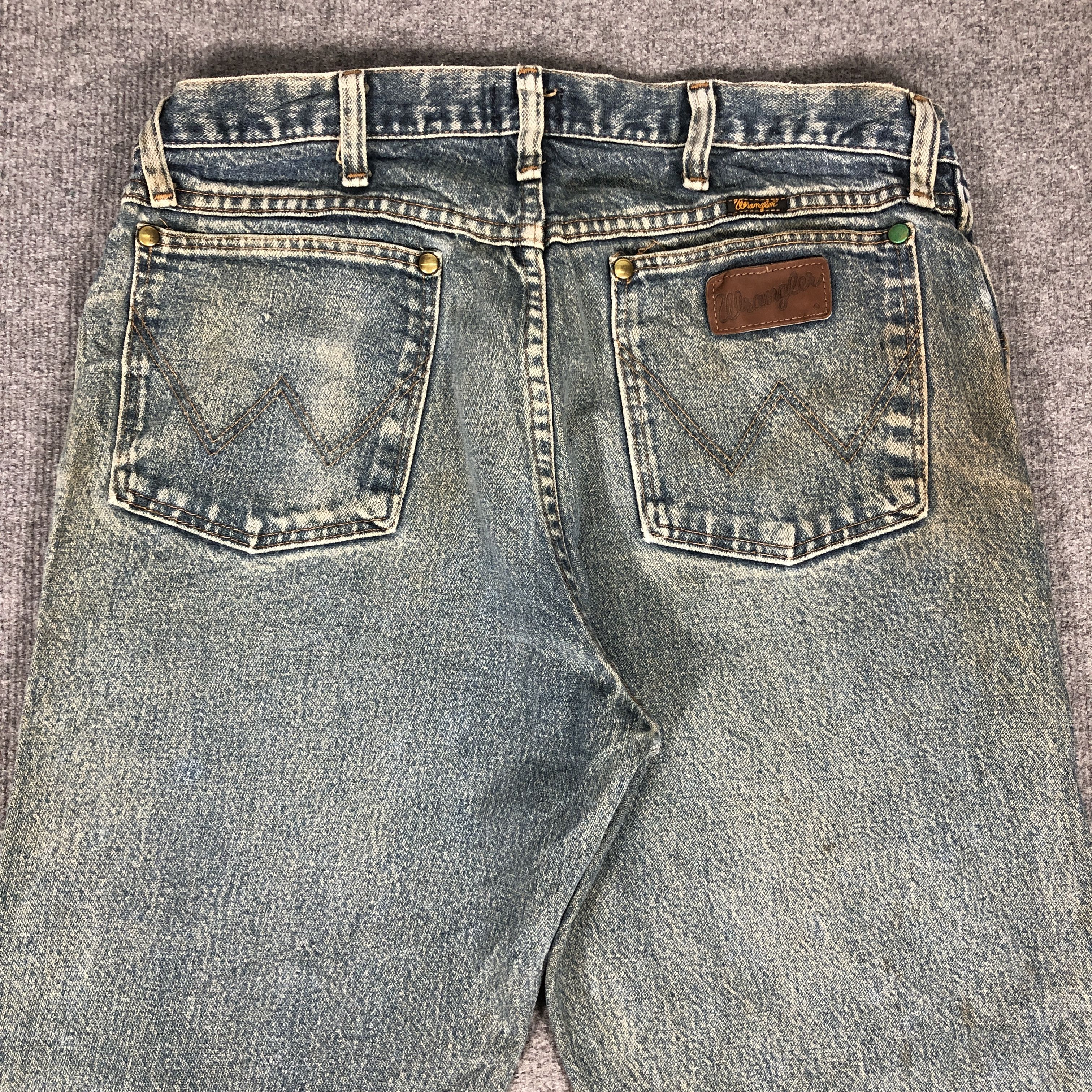 Vintage × Wrangler Vintage Wrangler Regular Fit Jeans Dirty L1067 Size US 34 / EU 50 - 5 Thumbnail