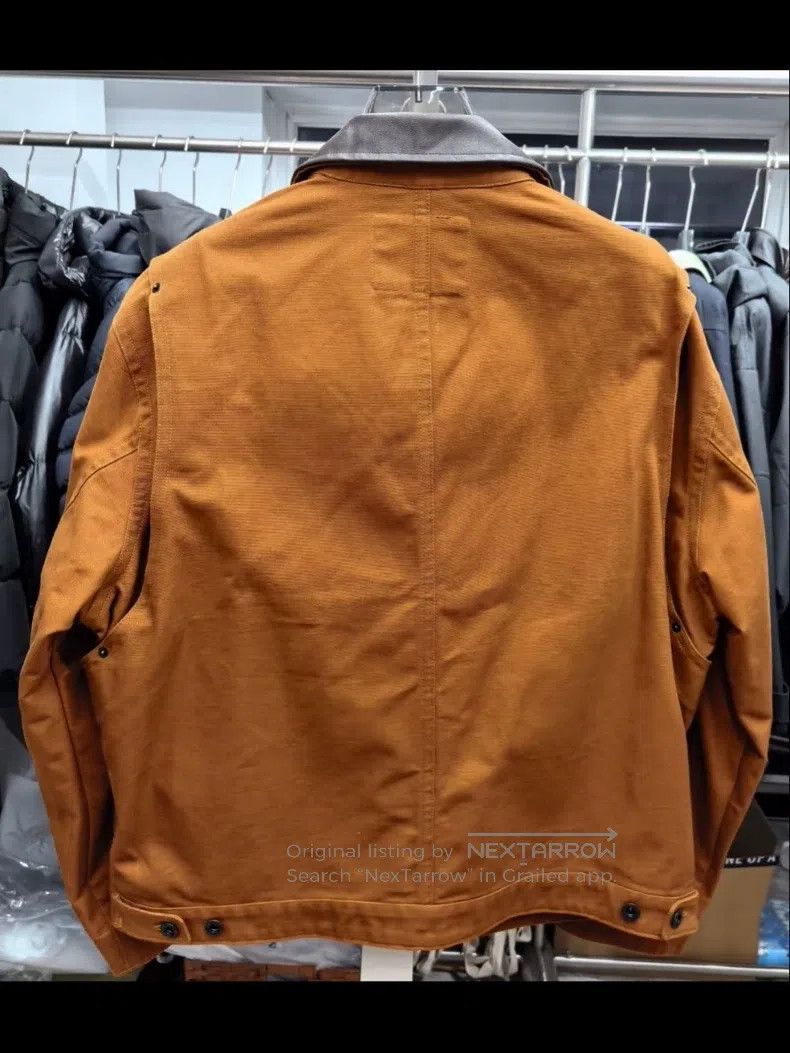 Aime Leon Dore Aime Leon Dore Canvas Flight Jacket - Orange Size US M / EU 48-50 / 2 - 9 Thumbnail