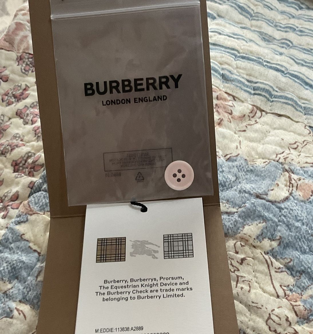 Burberry Men’s Burberry Polo Size US M / EU 48-50 / 2 - 8 Thumbnail