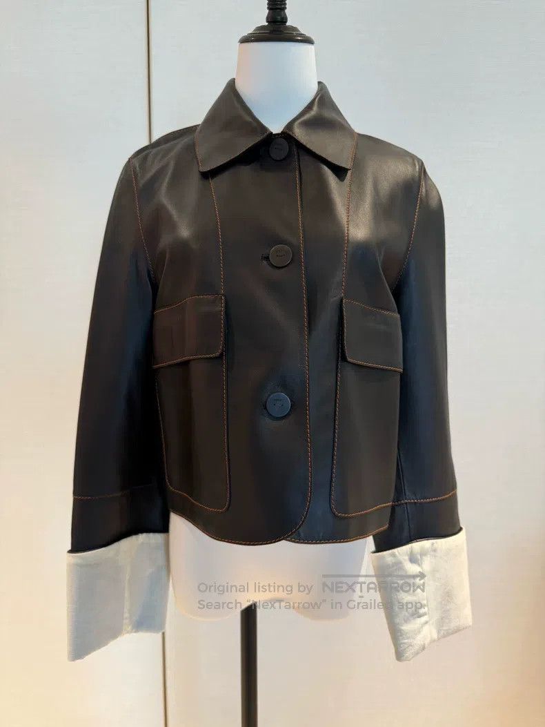 Loewe Loewe Classic Lady's Lambskin Jacket Size XS / US 0-2 / IT 36-38 - 1 Thumbnail