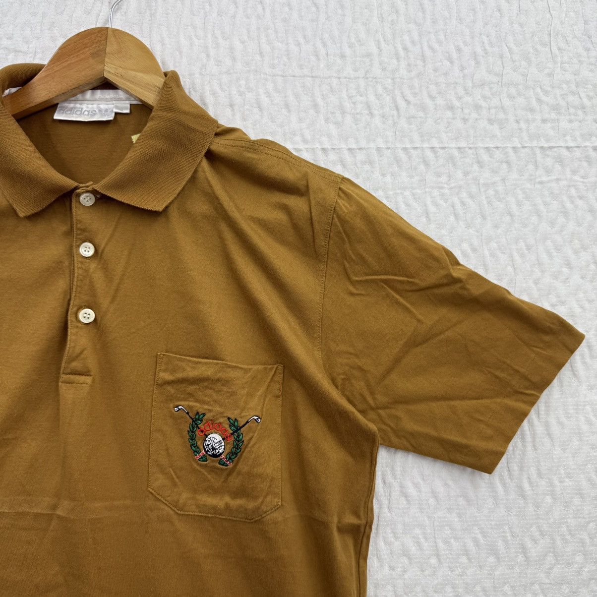 Adidas Vintage Adidas 90s Polo Shirt Size US M / EU 48-50 / 2 - 2 Thumbnail
