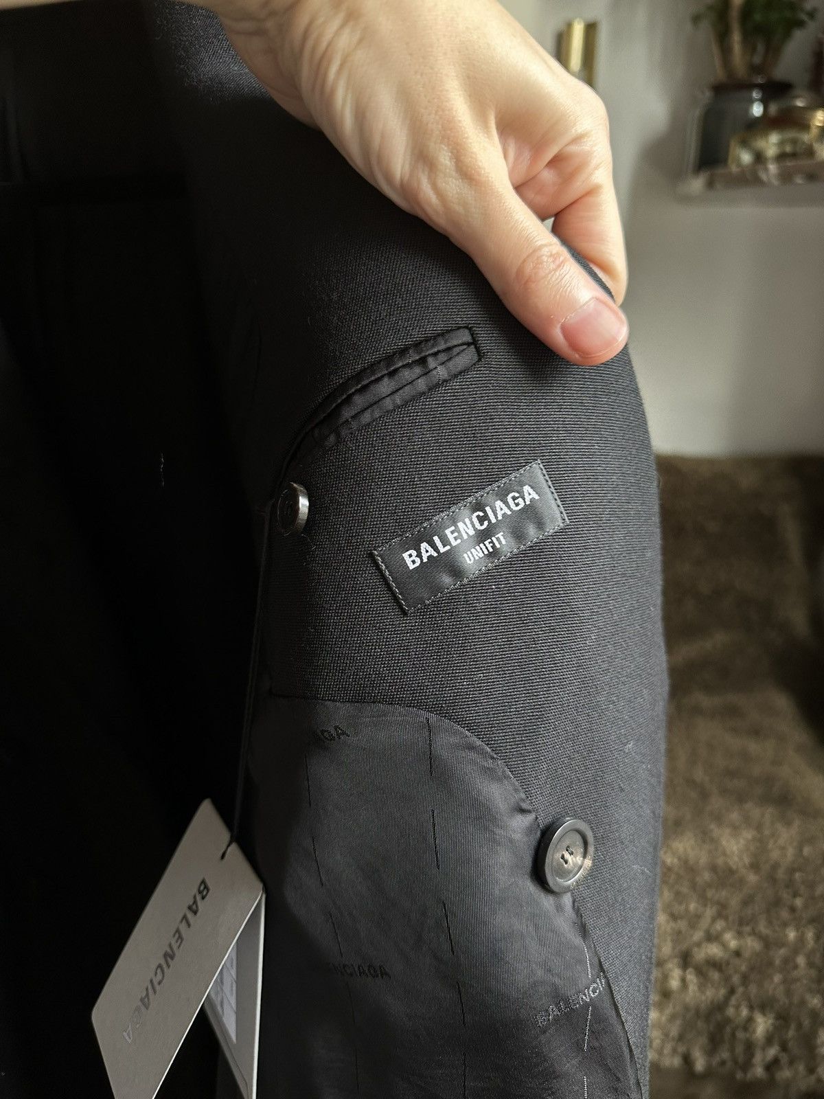 Balenciaga Balenciaga Unifit blazer 2022/2023 Size 48R - 6 Thumbnail