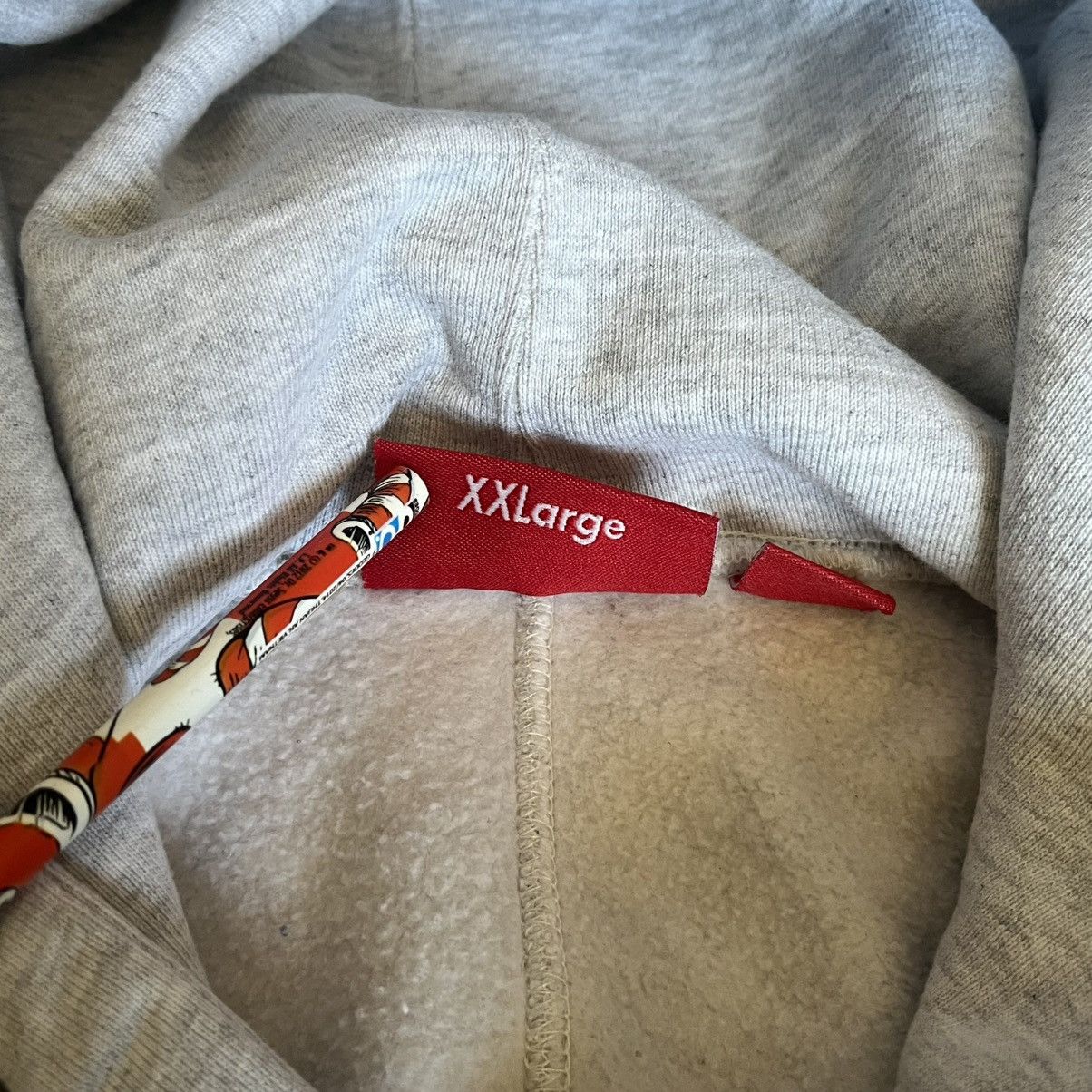 Supreme Surpreme US-NY Hooded Sweatshirt Hoodie Ash Grey FW22 Size US XXL / EU 58 / 5 - 10 Thumbnail