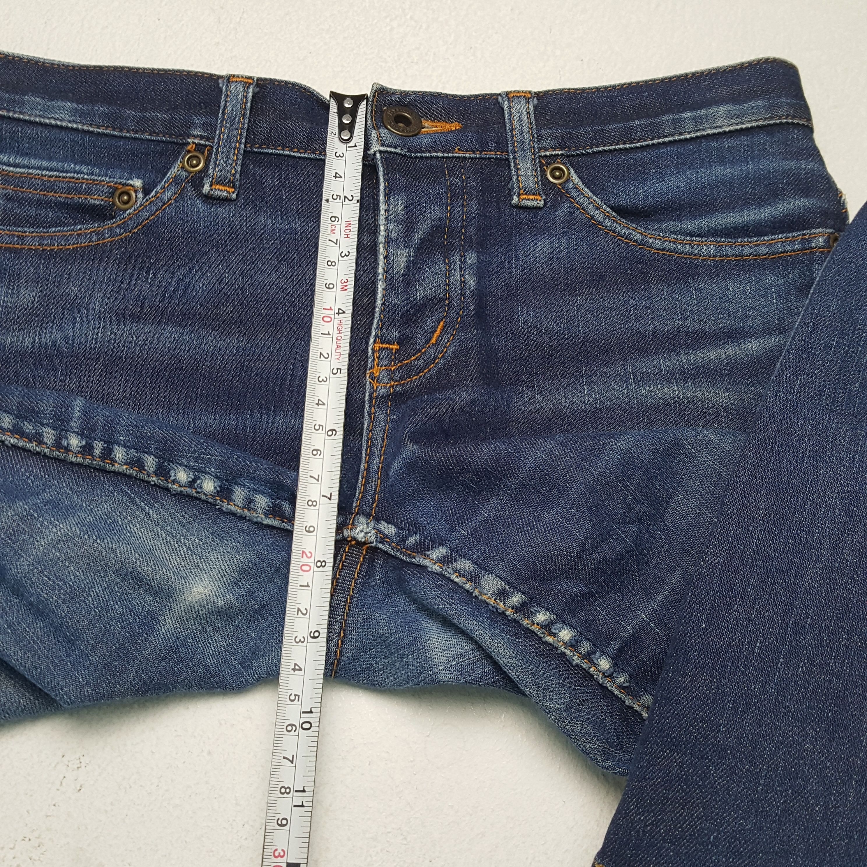 Hysteric Glamour × Japanese Brand × Vintage Vintage HYSTERIC GLAMOUR Japan Fashion Brand Bootcut Jeans Size 29" - 8 Thumbnail