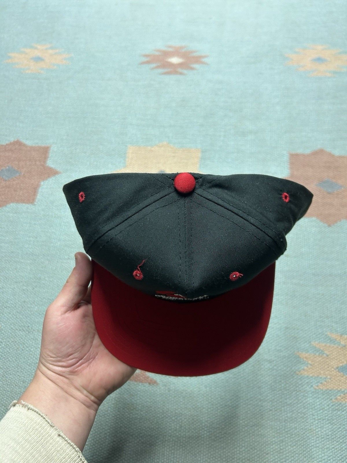Vintage Vintage Snapback hat Con Agra Berger company Michigan Black Size ONE SIZE - 3 Thumbnail