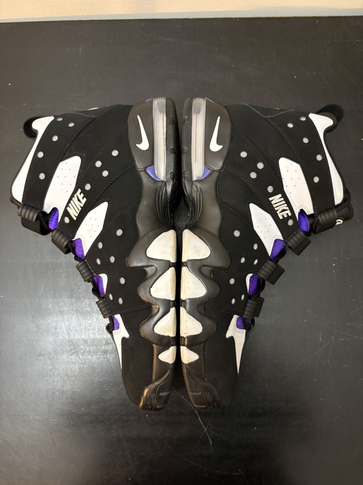 Nike Nike Air Max 2 CB 94 OG Black White Purple Size US 13 / EU 46 - 4 Thumbnail