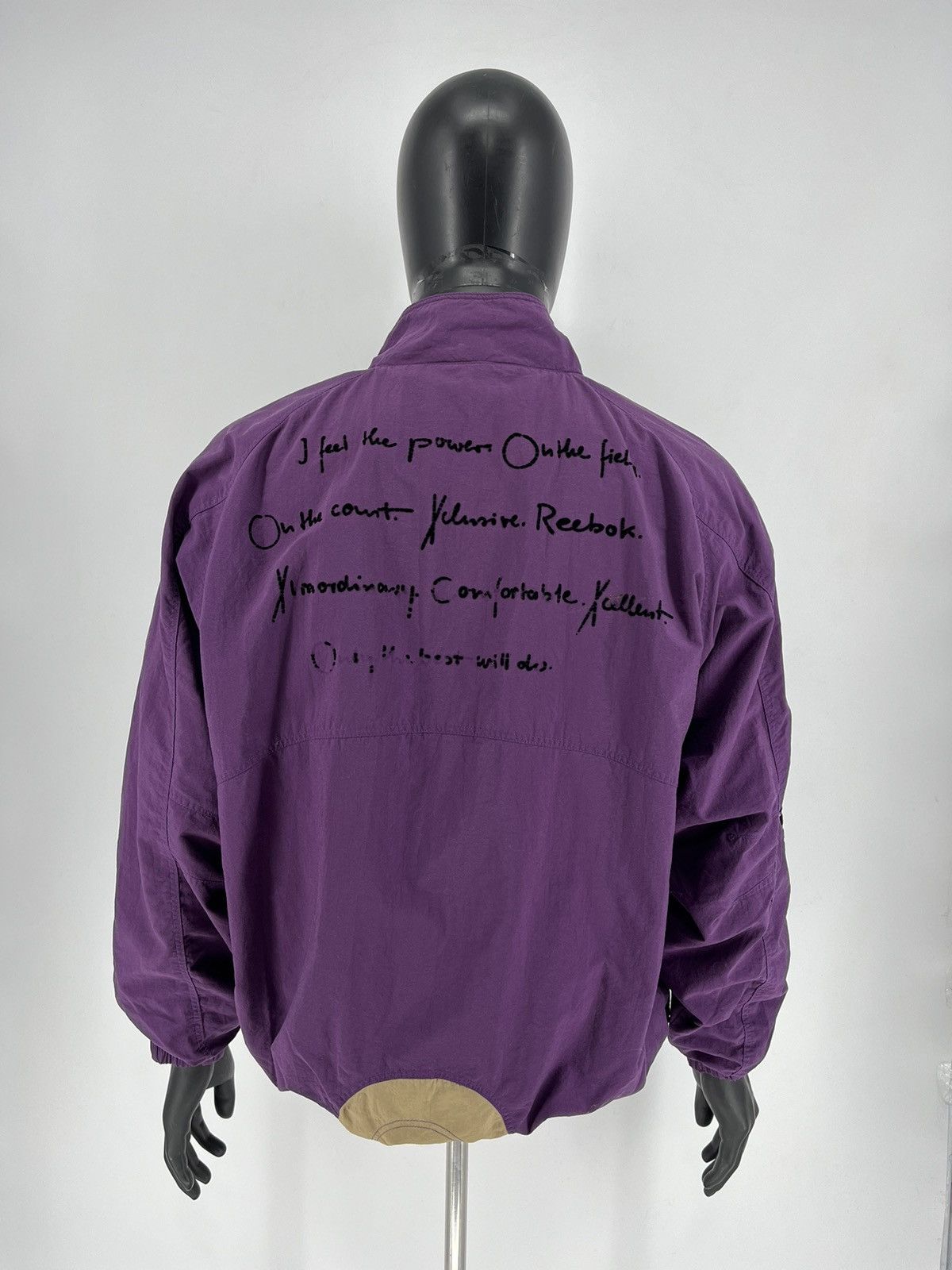 Reebok × Vintage Rare Vintage 90s Reebok Exclusive Get Feeling Jacket Size US XL / EU 56 / 4 - 8 Thumbnail
