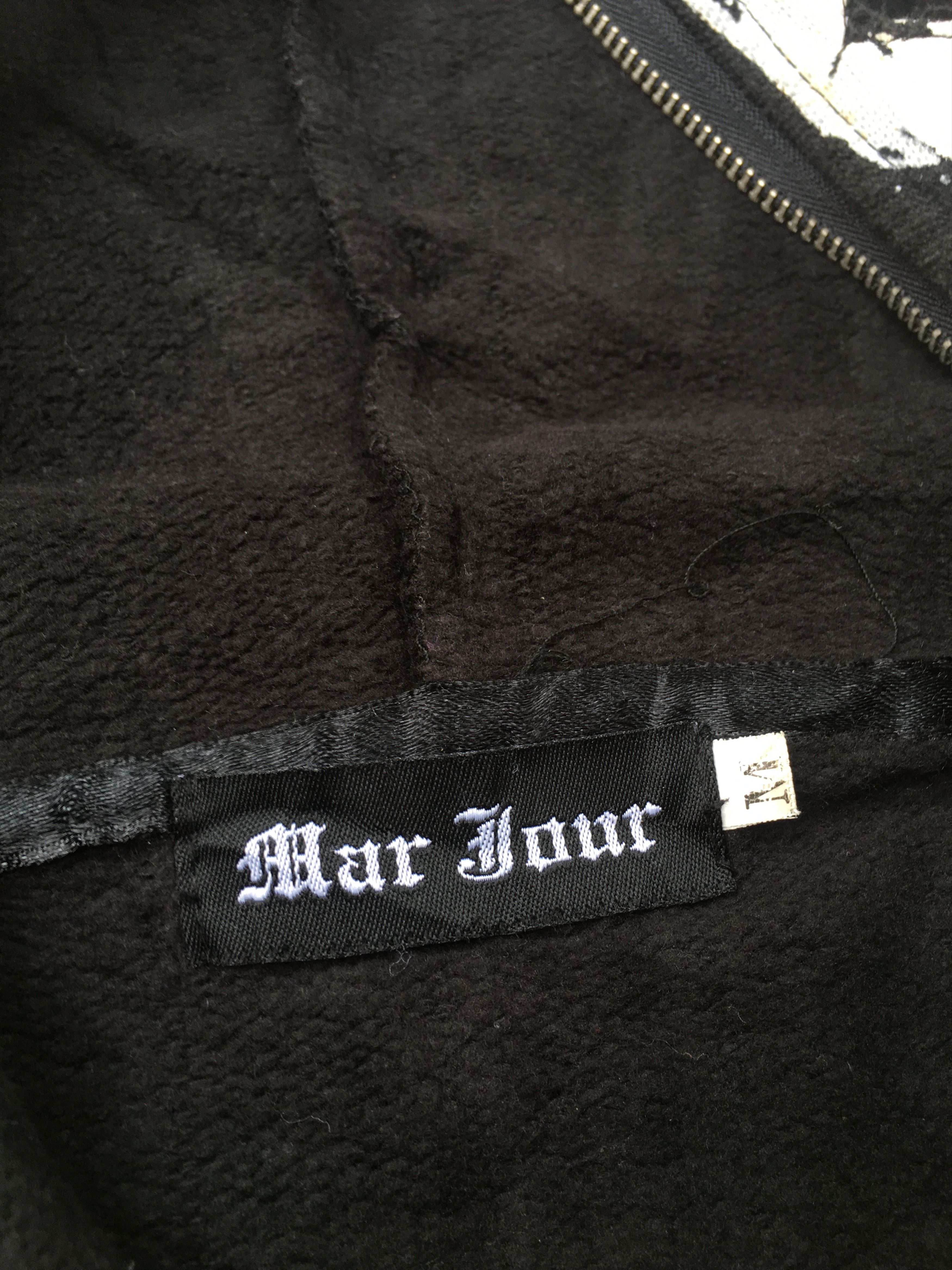 14th Addiction × Japanese Brand × KMRii Mar Jour Skeleton Ful zip Hoodie Gothic punk Size US M / EU 48-50 / 2 - 4 Thumbnail