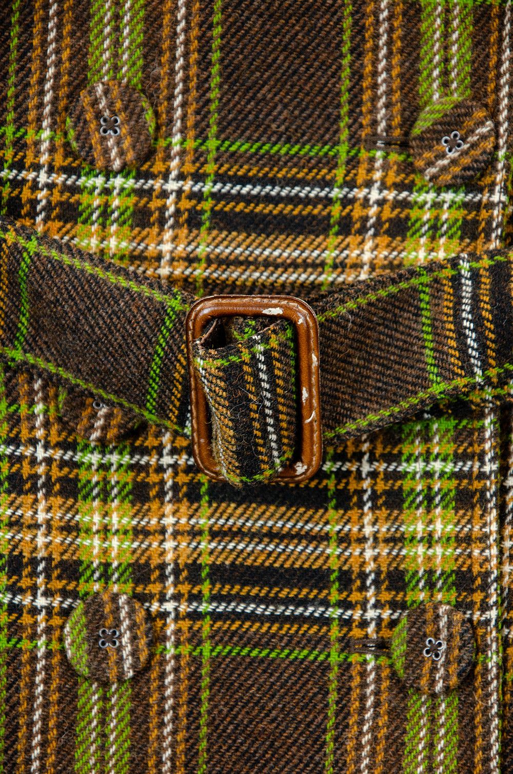 Juicy Couture Jeans Juicy Couture Plaid Wool Trench Coat Size 8 Size M / US 6-8 / IT 42-44 - 5 Thumbnail