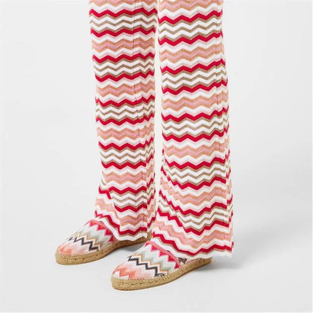 Missoni o1g2r1mq1124 Chevron Espadrilles in Multicolor Size US 10 / IT 40 - 6 Thumbnail