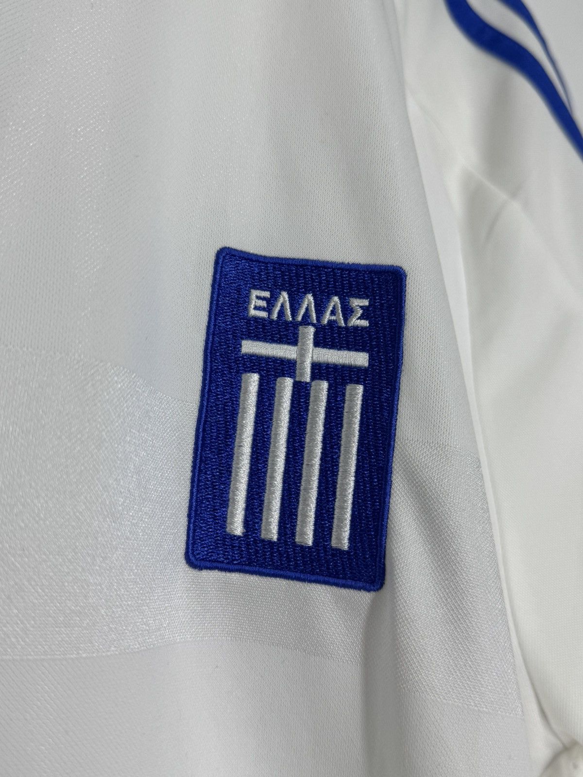 Adidas Adidas Greece 2008 Home Football Shirt World Cup Size US XXL / EU 58 / 5 - 11 Thumbnail