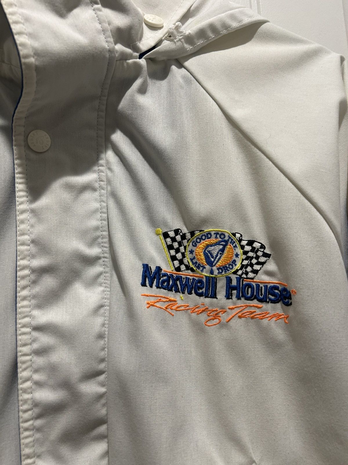 NASCAR Vintage 1990s Maxwell House Racing Team Bomber Nascar Size US S / EU 44-46 / 1 - 2 Thumbnail
