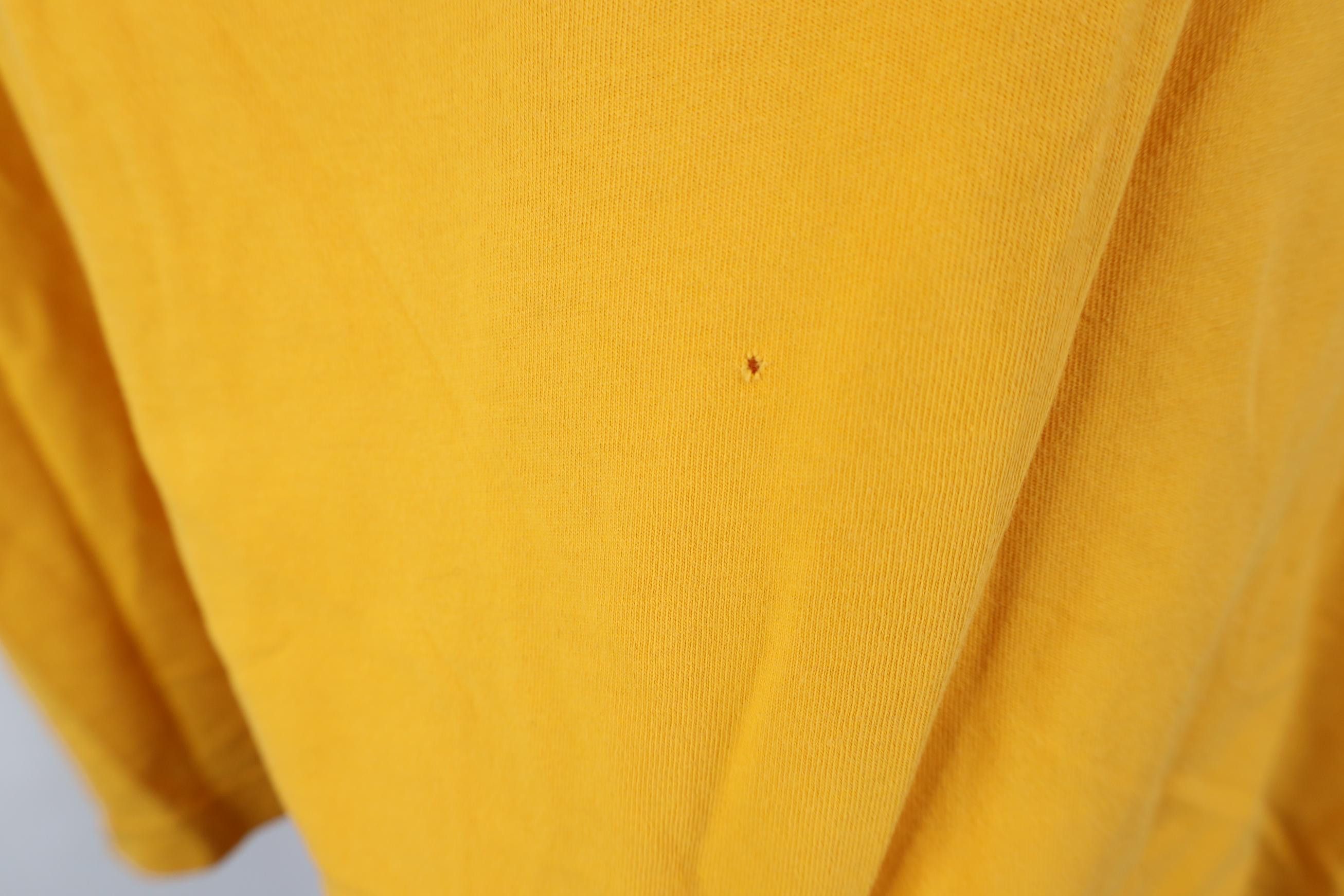 Lands' End Vintage Y2K Lands End Short Sleeve T-Shirt Yellow Cotton Size US L / EU 52-54 / 3 - 13 Thumbnail