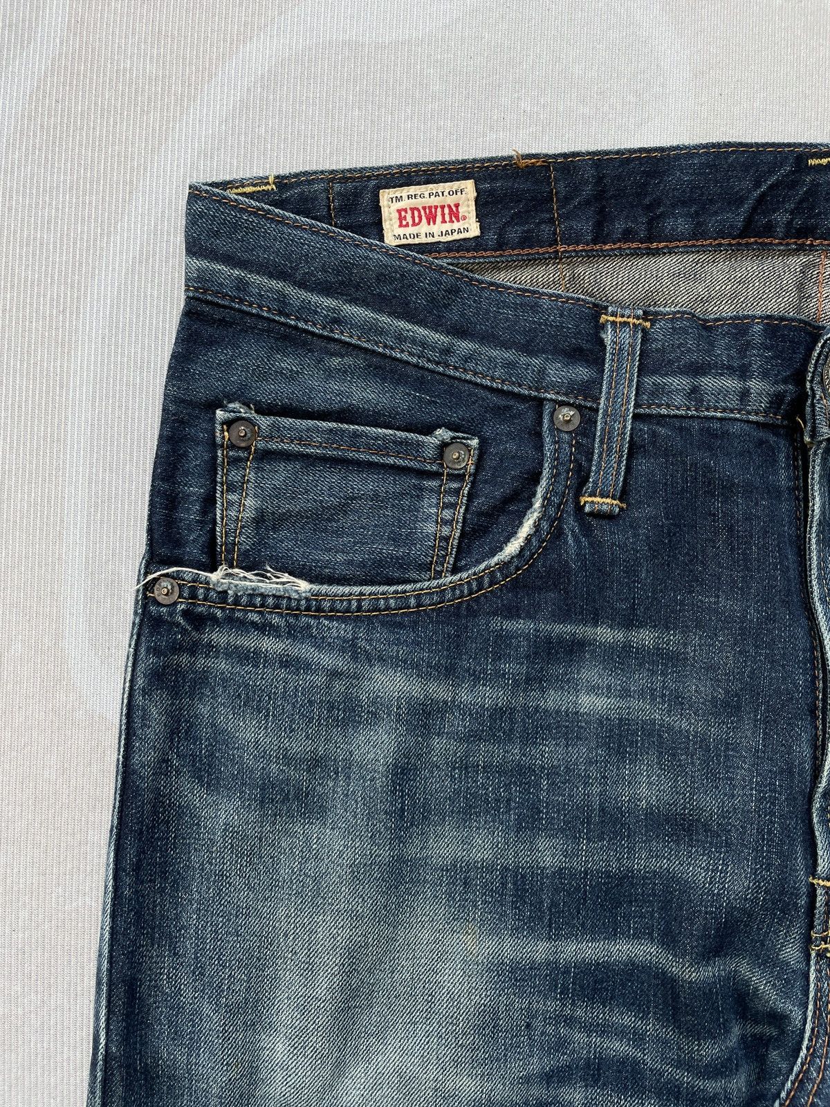 Edwin × Le Grande Bleu (L.G.B.) Edwin EJP06 Jeans (P51) Size US 35 - 4 Thumbnail