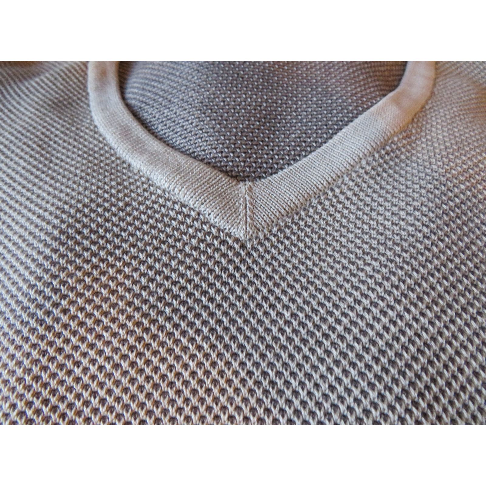 St. Croix St Croix Sweater Beige V-neck Sz L 1990s Size US L / EU 52-54 / 3 - 4 Thumbnail