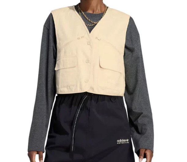 Adidas Adidas Unisex IC8473 Adventure Crop Gilet Vest ( S ) Size S / US 4 / IT 40 - 4 Thumbnail