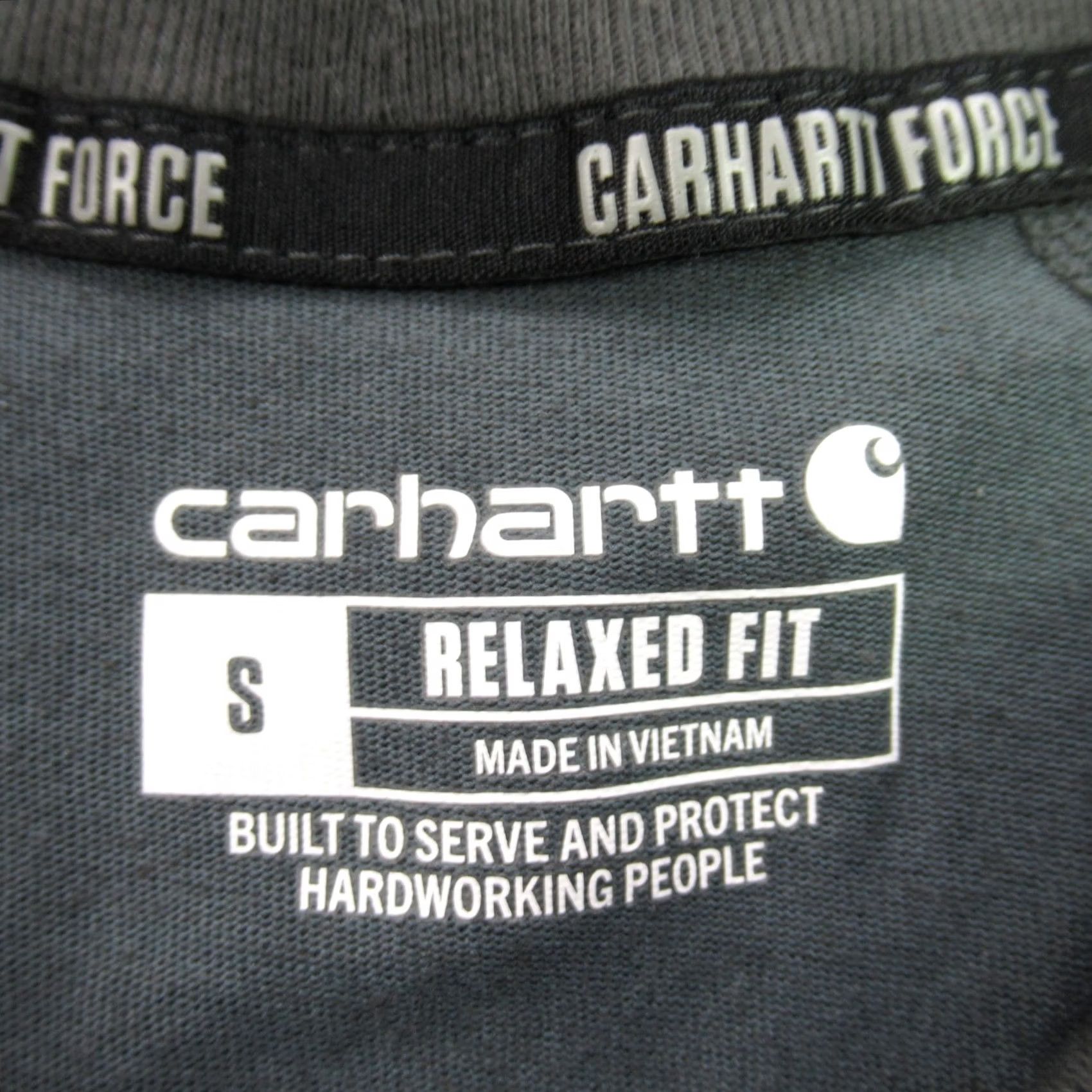 Carhartt Carhartt Shirt Small Gray Pocket Relaxed Lightweight Crew Neck Short Sleeve Mens Size US S / EU 44-46 / 1 - 4 Thumbnail