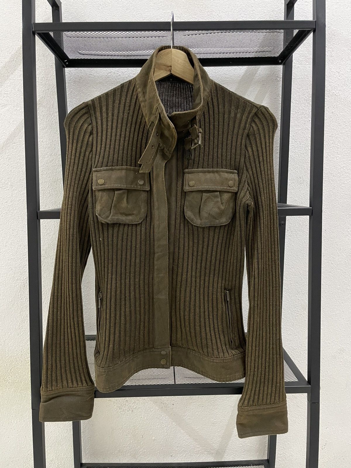 If Six Was Nine Fragile Kintted Zipper Crop Jacket Size S / US 4 / IT 40 - 5 Thumbnail
