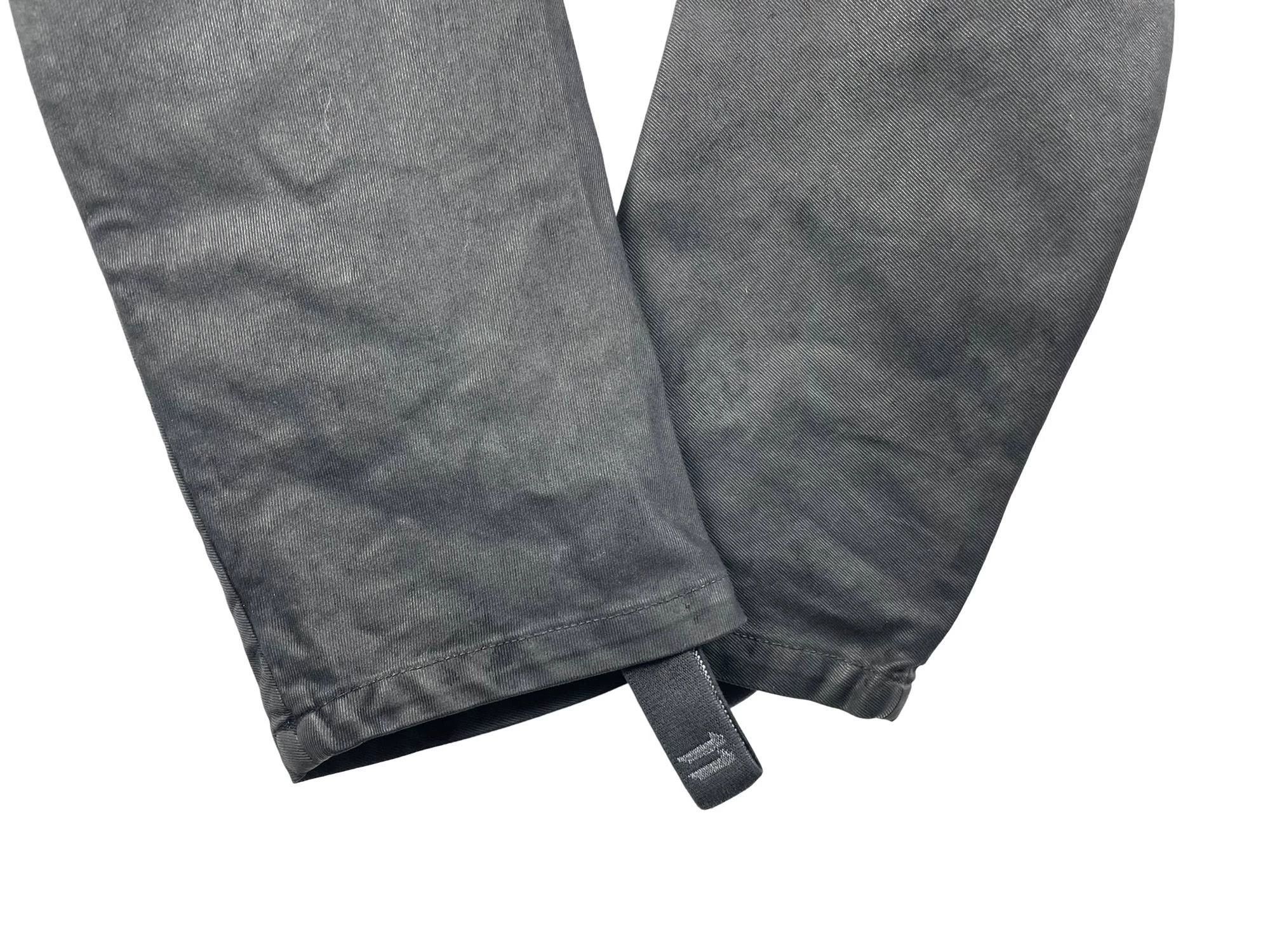 11 By Boris Bidjan Saberi 11 By BBS Waxed Crescent Cut Avant-Garde Pants L 95 New Size US 34 / EU 50 - 5 Thumbnail