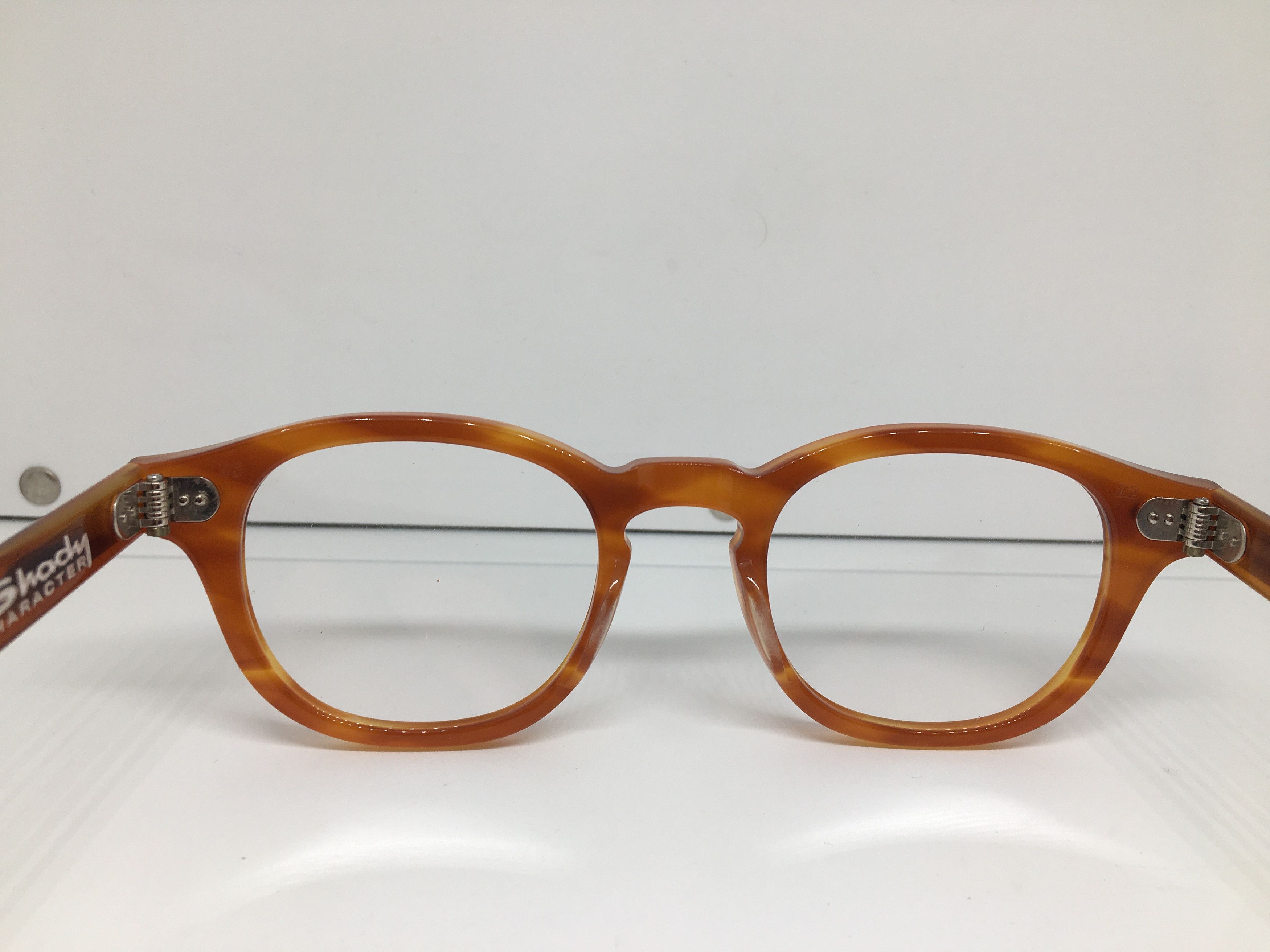 Other Shady Character mod Arnie Brown Eyeglasses Frame Size ONE SIZE - 5 Thumbnail