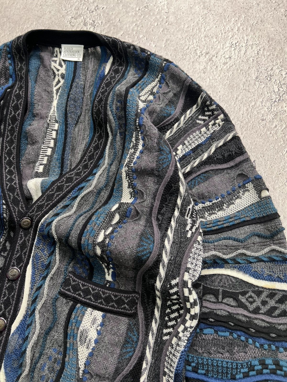 Carlo Colucci × Coogi × Vintage Rare Vintage CARLO COLUCCI Cardigan Sweater Coogi Size US XL / EU 56 / 4 - 6 Thumbnail