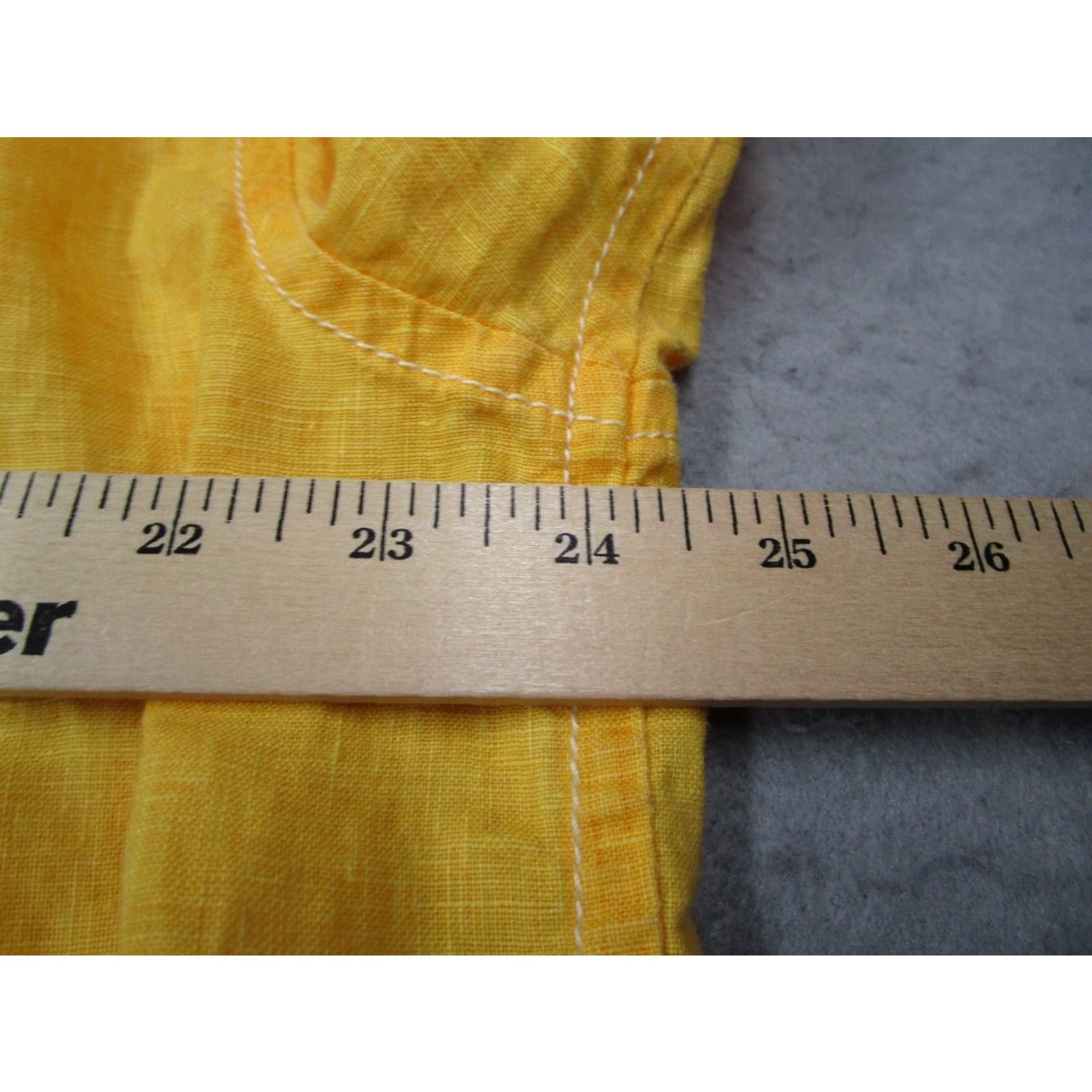 Tommy Bahama Tommy Bahama Men's Yellow Linen Long Sleeve Button Up Shirt XL Beach Classic Tropical Size US XL / EU 56 / 4 - 6 Thumbnail