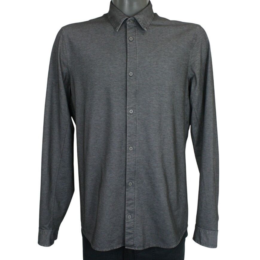 Lululemon Lululemon Commission Shirt Mens L Gray Button Down Stretch Size US L / EU 52-54 / 3 - 1 Thumbnail