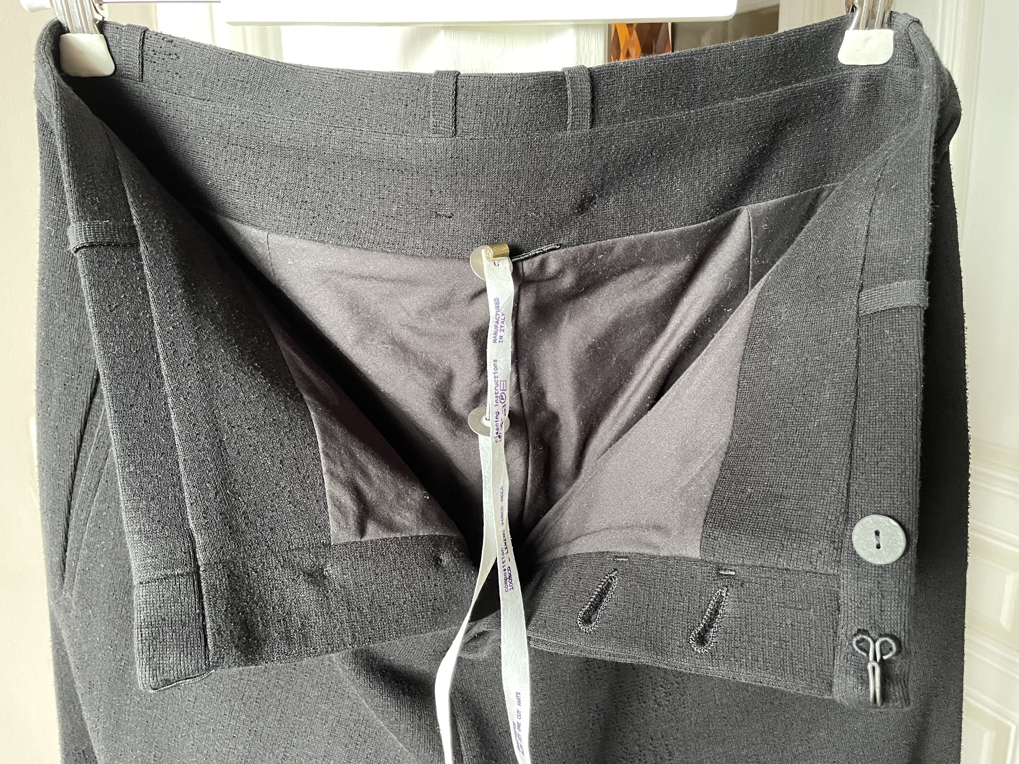 Label Under Construction LABEL UNDER CONSTRUCTION Slim Fit One Cut Pants SIZE 46 Size US 30 / EU 46 - 12 Thumbnail