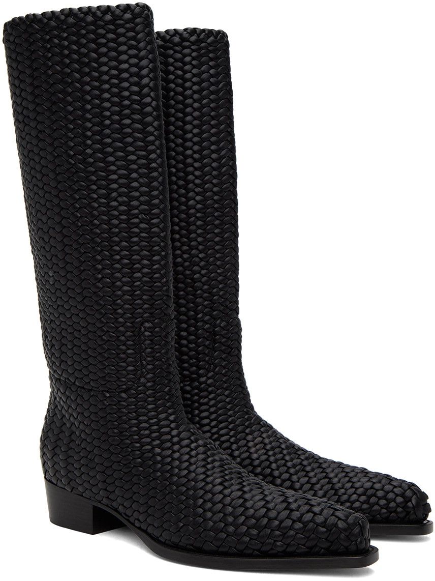 Bottega Veneta o1mt1gz0126 Reply Boots in Black Size US 8 / EU 41 - 3 Thumbnail