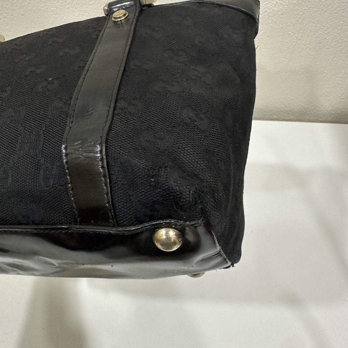 Gucci GUCCI GG CANVAS SMALL ABBEY TOTE BAG D RING 13 Size ONE SIZE - 13 Thumbnail