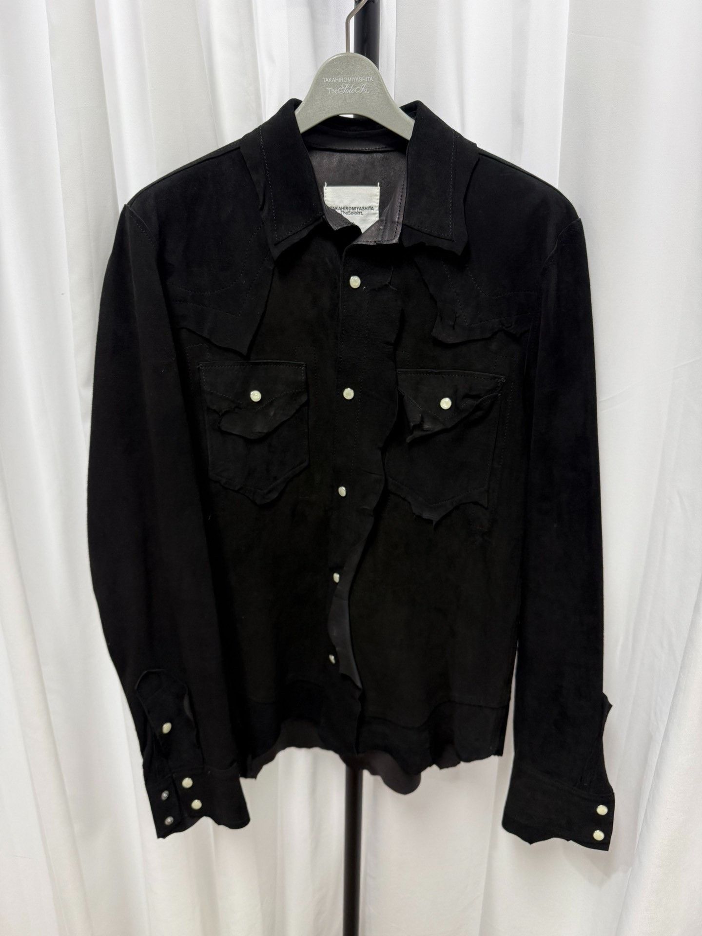 Takahiromiyashita The Soloist. The Soloist 18SS Sheepskin Distressed Jacket Size US M / EU 48-50 / 2 - 1 Thumbnail