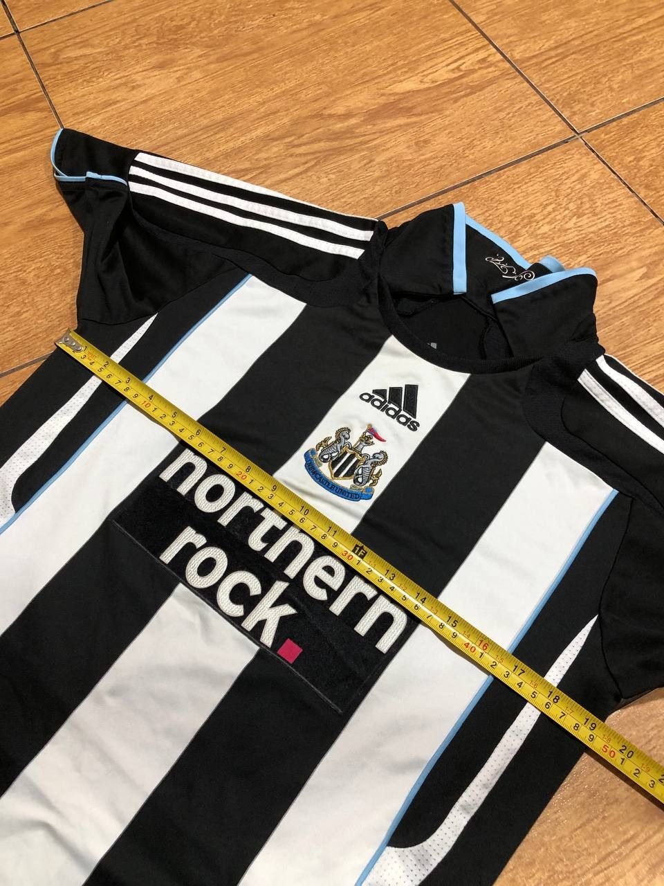 Adidas Adidas Newcastle United 2007-09 home JERSEY shirt Size US L / EU 52-54 / 3 - 7 Thumbnail