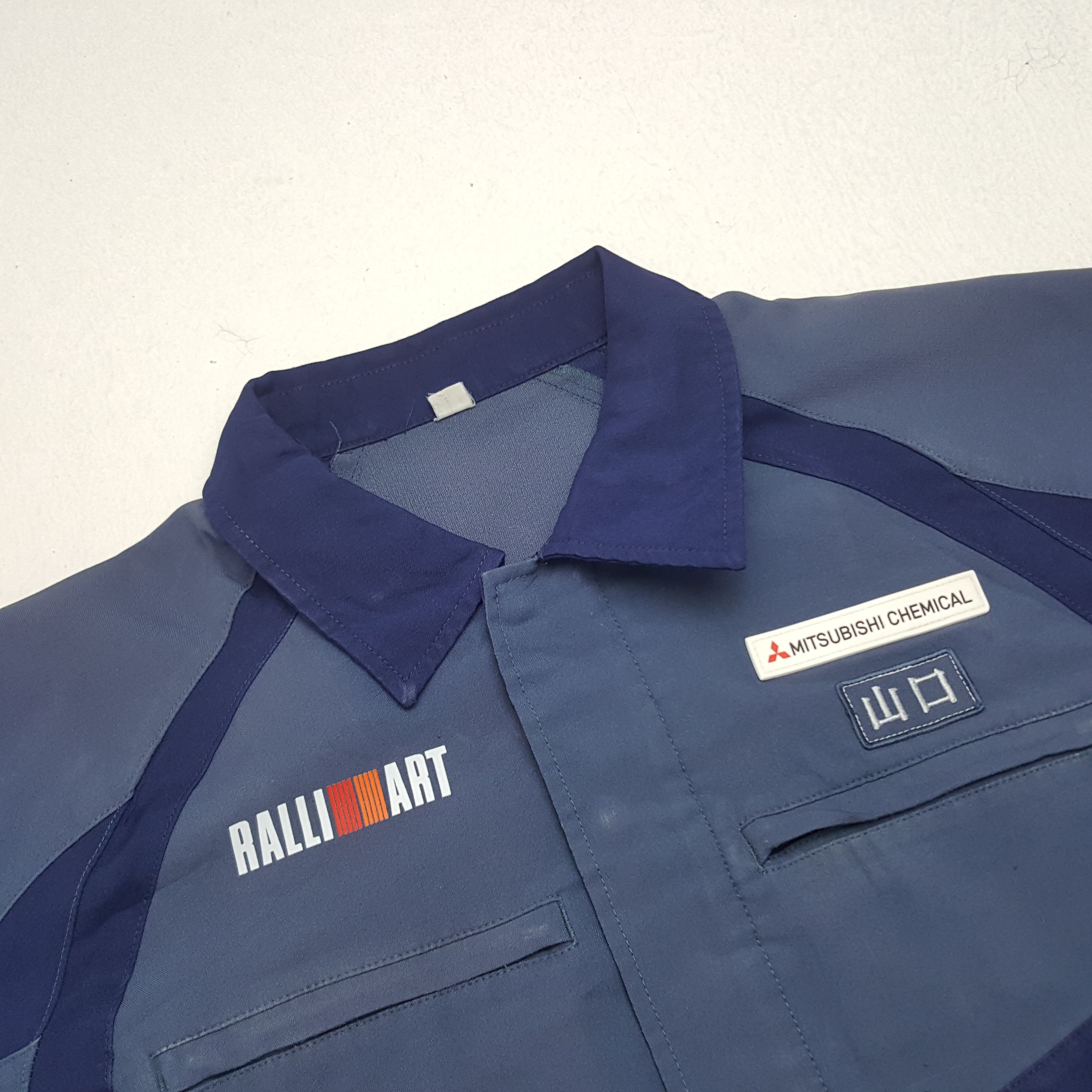 Japanese Brand × Vintage Vintage Mitsubishi RalliArt Racing Japanese Custom Jacket Size US M / EU 48-50 / 2 - 5 Thumbnail