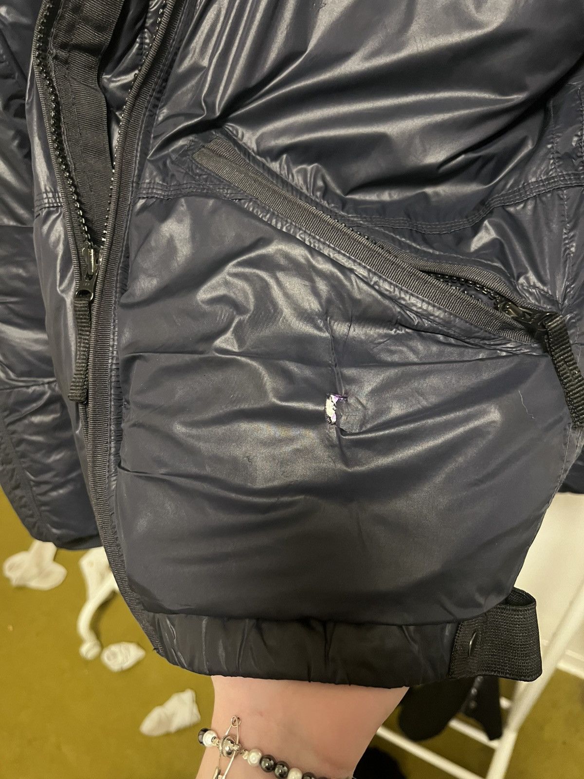 Stone Island Stone Island Goose Down Jacket with Removable Lining (L) Size US L / EU 52-54 / 3 - 9 Thumbnail