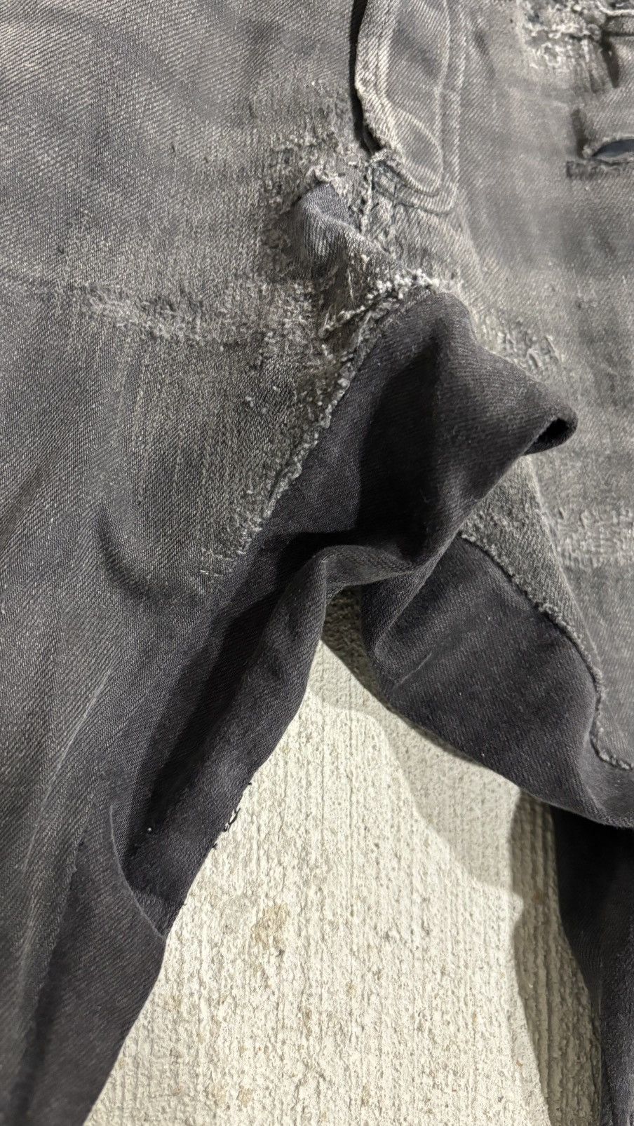 Dior Dior Homme Repaired Denim Size US 29 - 6 Thumbnail