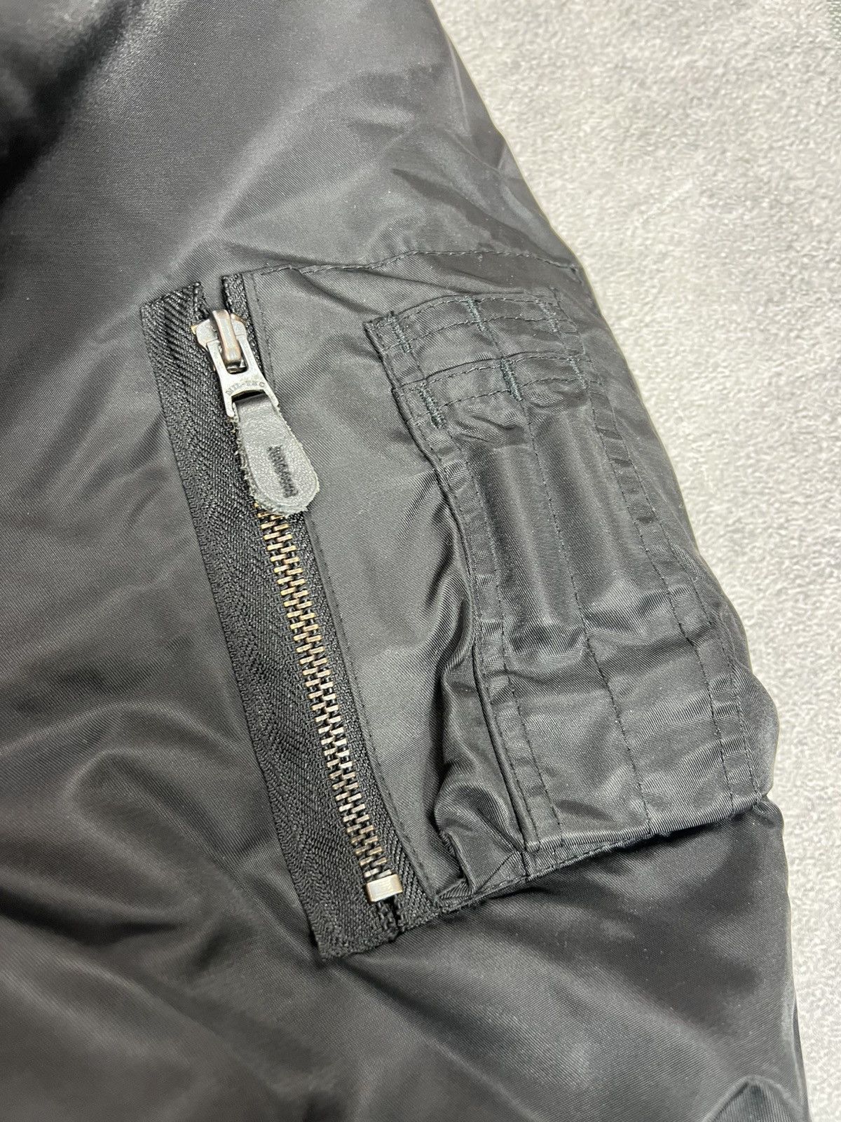 Japanese Brand VTG Raf Simons Style Japanese MA-1 Oversize Bomber Jacket Size US XL / EU 56 / 4 - 7 Thumbnail