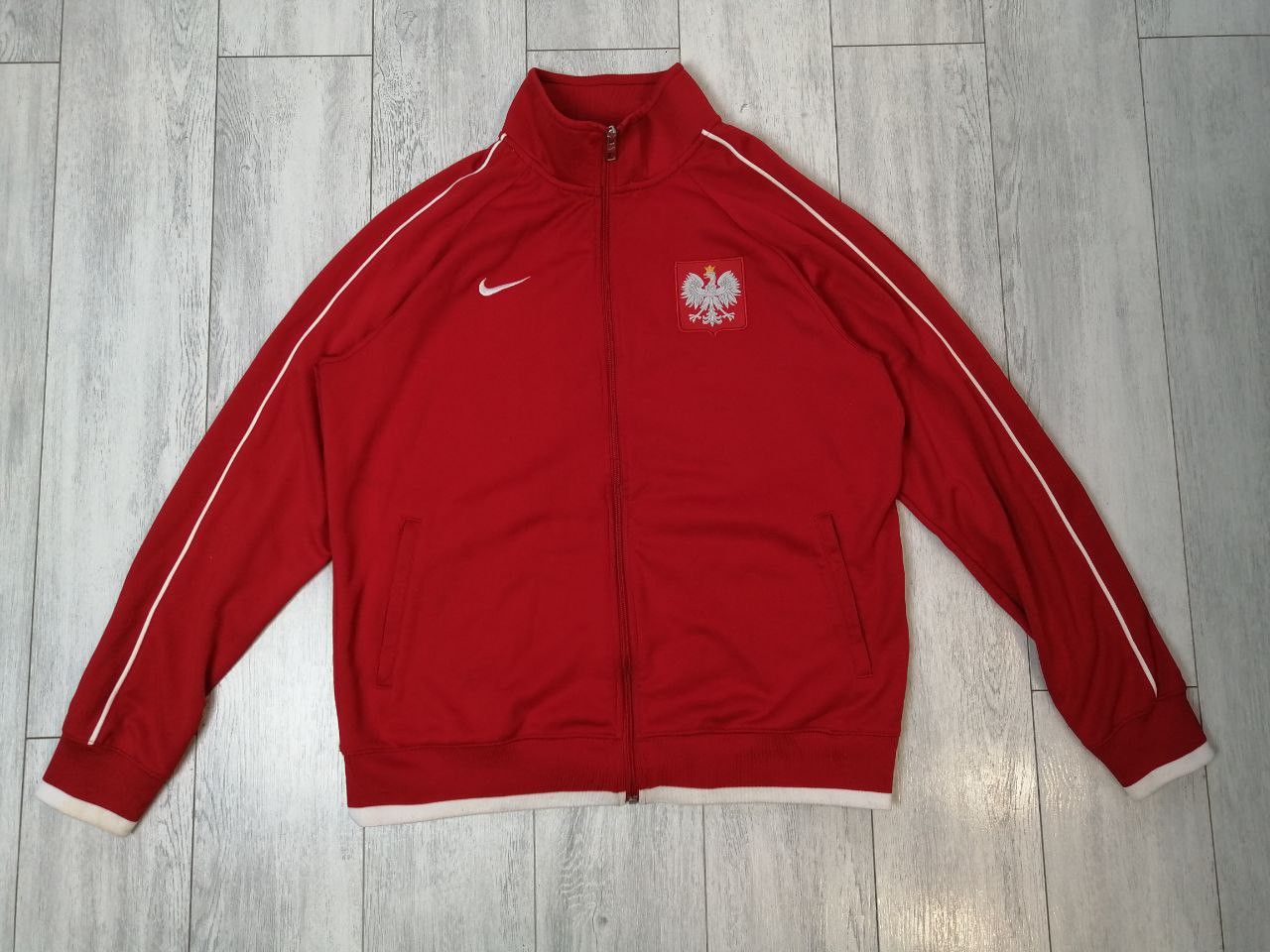 Nike 2009 Poland National Team Home Football Jacket, Nike, Size L Size US L / EU 52-54 / 3 - 1 Thumbnail