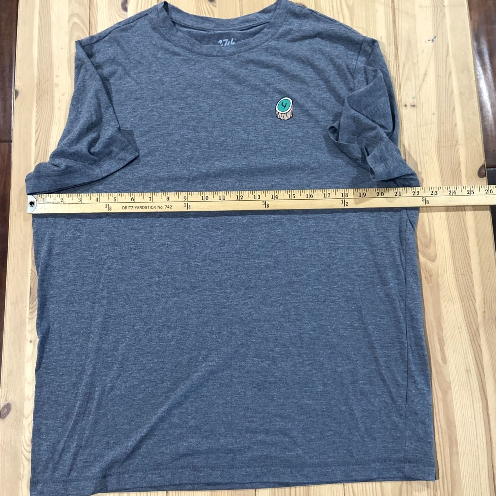 Vintage 1764 Signature Blue Mens Large Shirt Par 4 Golf Shirt Funny T-Shirt Cotton Short Sleeve Round Neck All Seasons Golf PGA Quail Hollow Vintage No Size US L / EU 52-54 / 3 - 6 Thumbnail