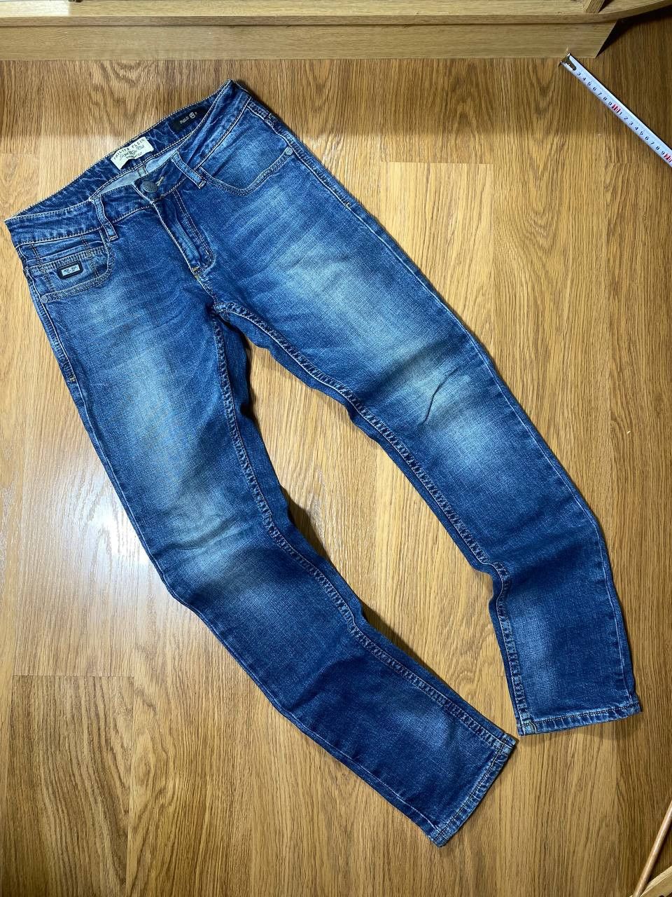 Philipp Plein Philipp Plein Design Distressed Denim Army Blue Jeans Size US 28 / EU 44 - 7 Thumbnail
