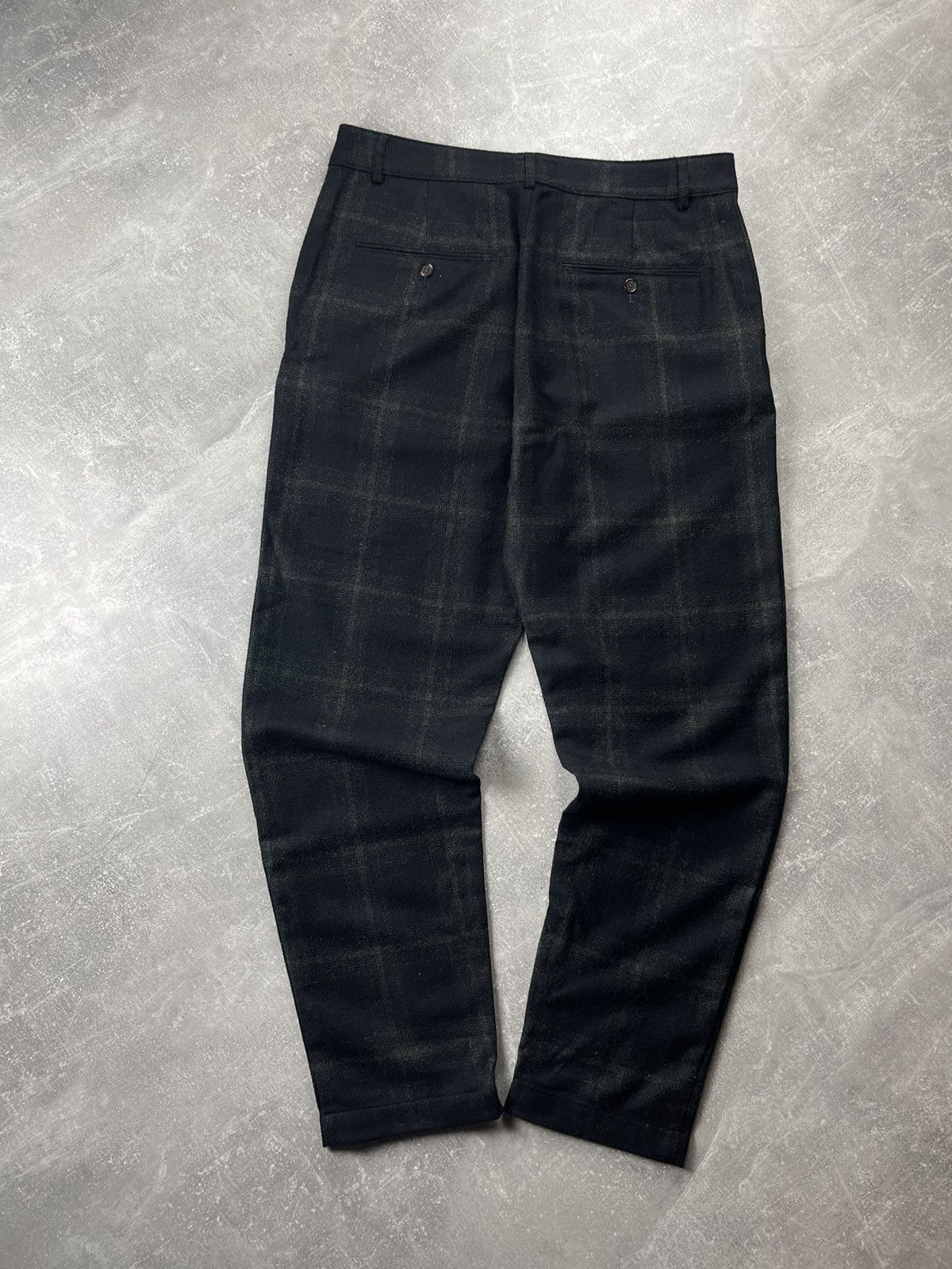 Universal Works Universal Works Military Chino Merino Check Olive Dark Size US 34 / EU 50 - 7 Thumbnail