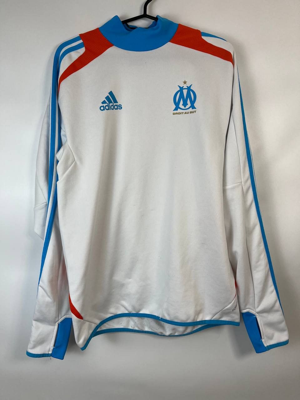 Adidas MARSEILLE OLYMPIQUE 2012/2013 TRAINING FOOTBALL SHIRT Sz S Size US S / EU 44-46 / 1 - 1 Thumbnail